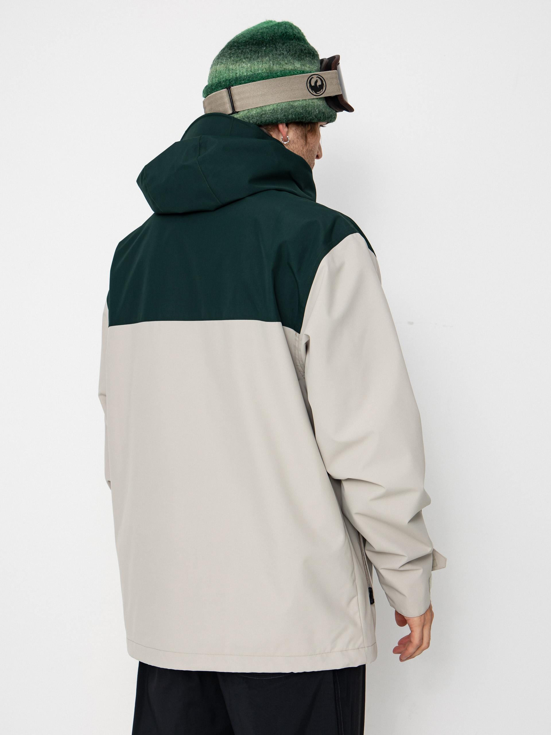 Férfi Snowboard dzseki Volcom Buckthreeeighty (stone)