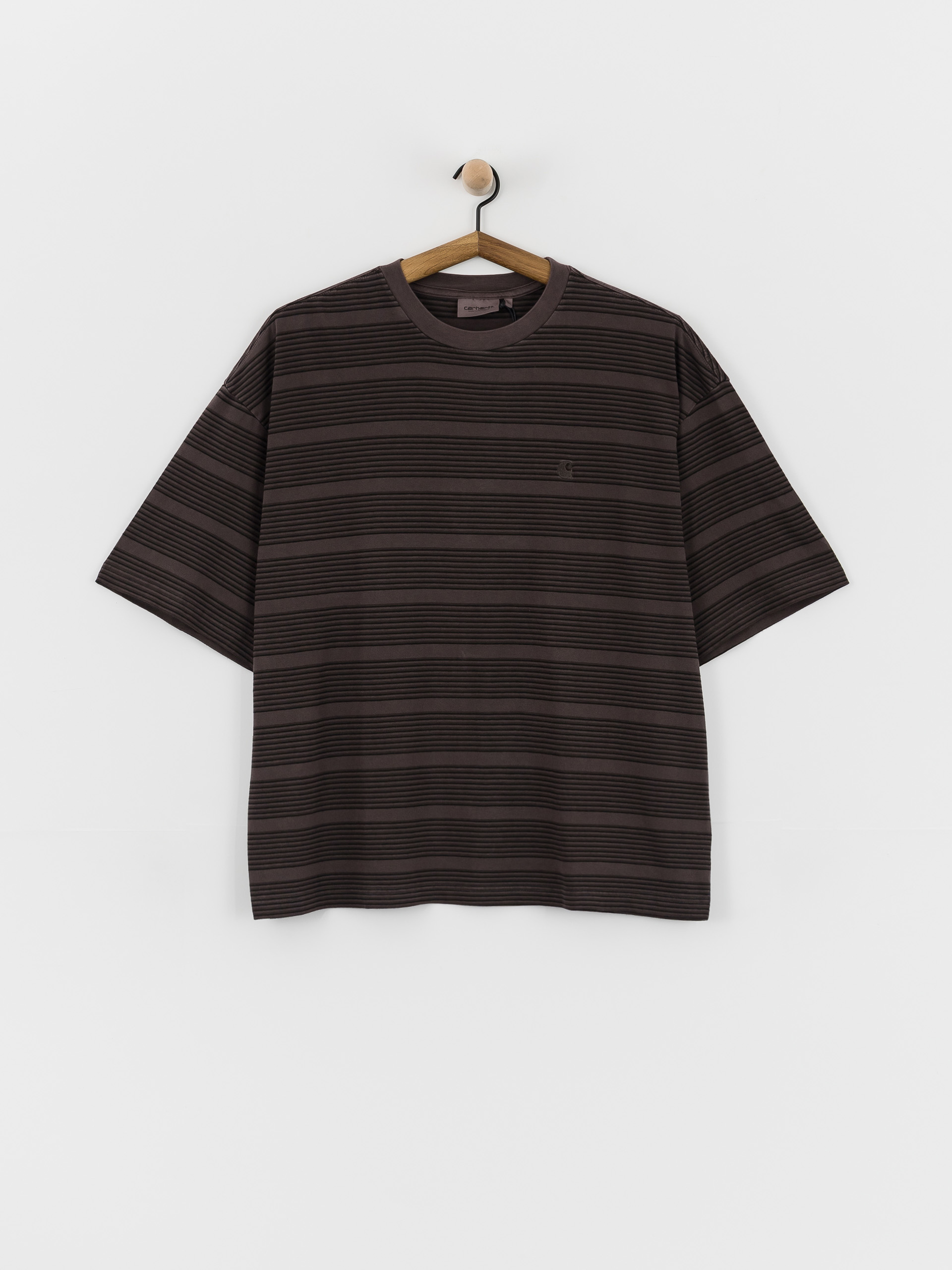 Póló Carhartt WIP Hanson (hanson stripe/palisander)