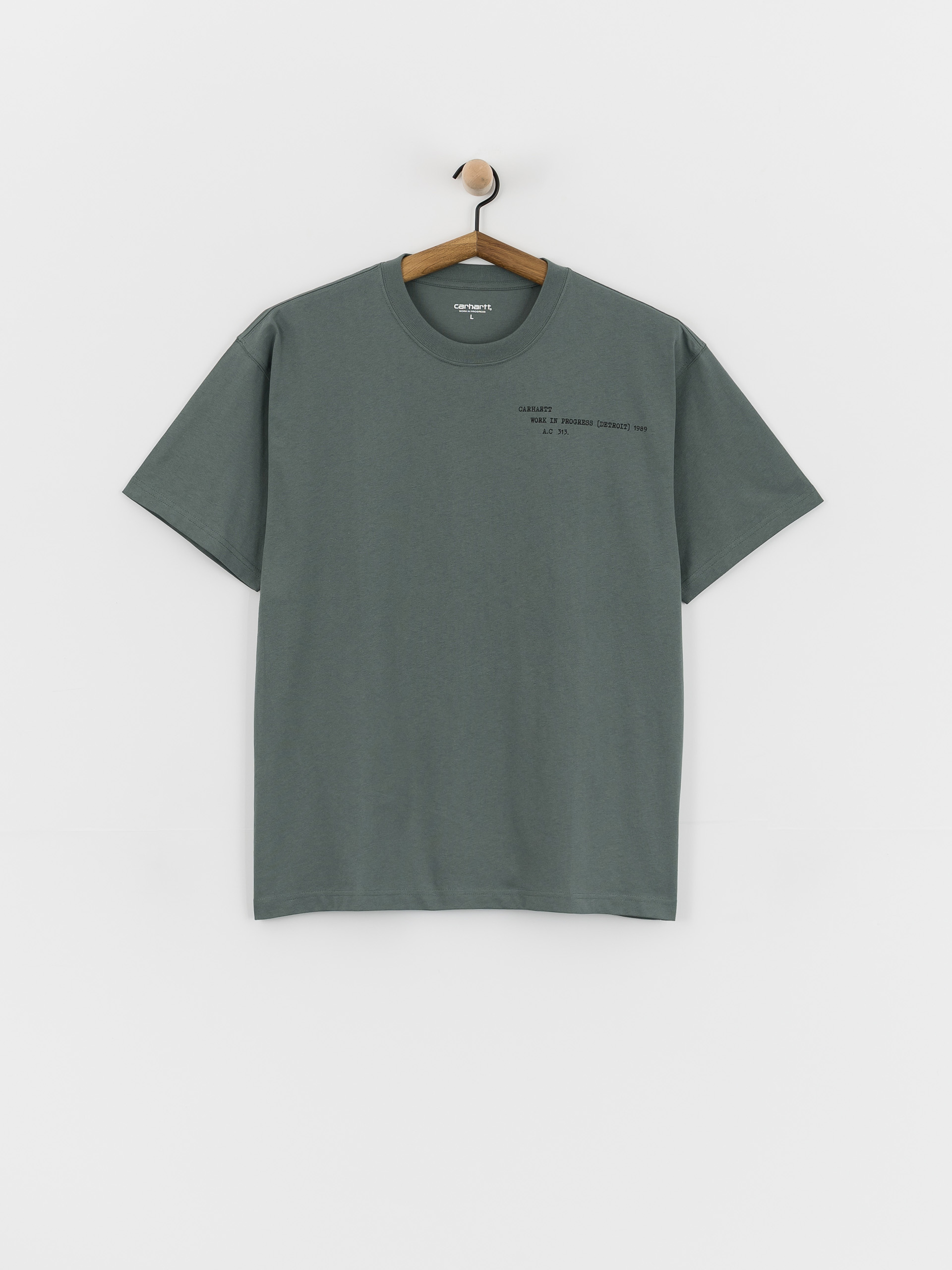 Póló Carhartt WIP Punched (velvet green)