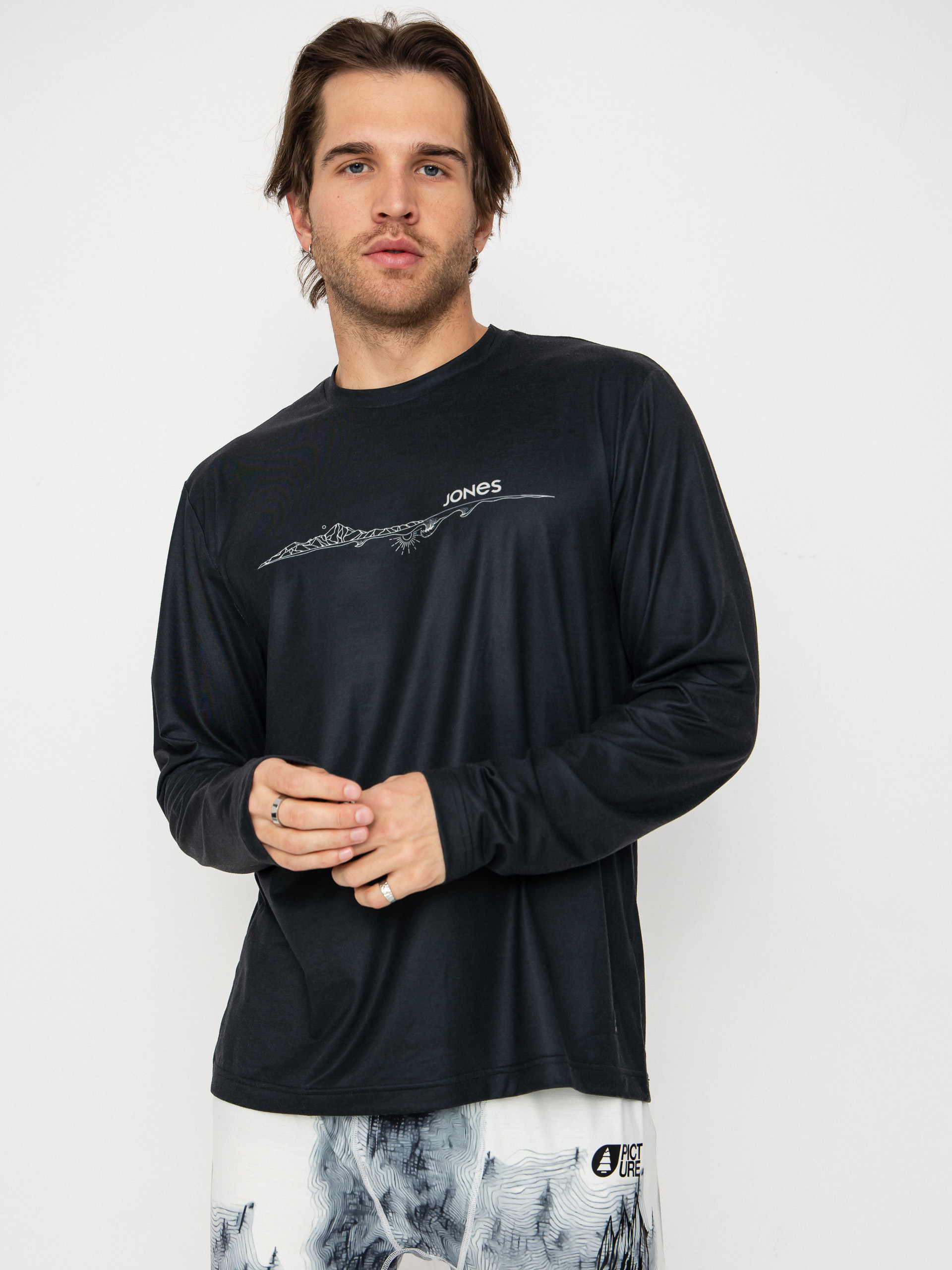 Ing Jones Snowboards Rec Tech Ls (stealth black)