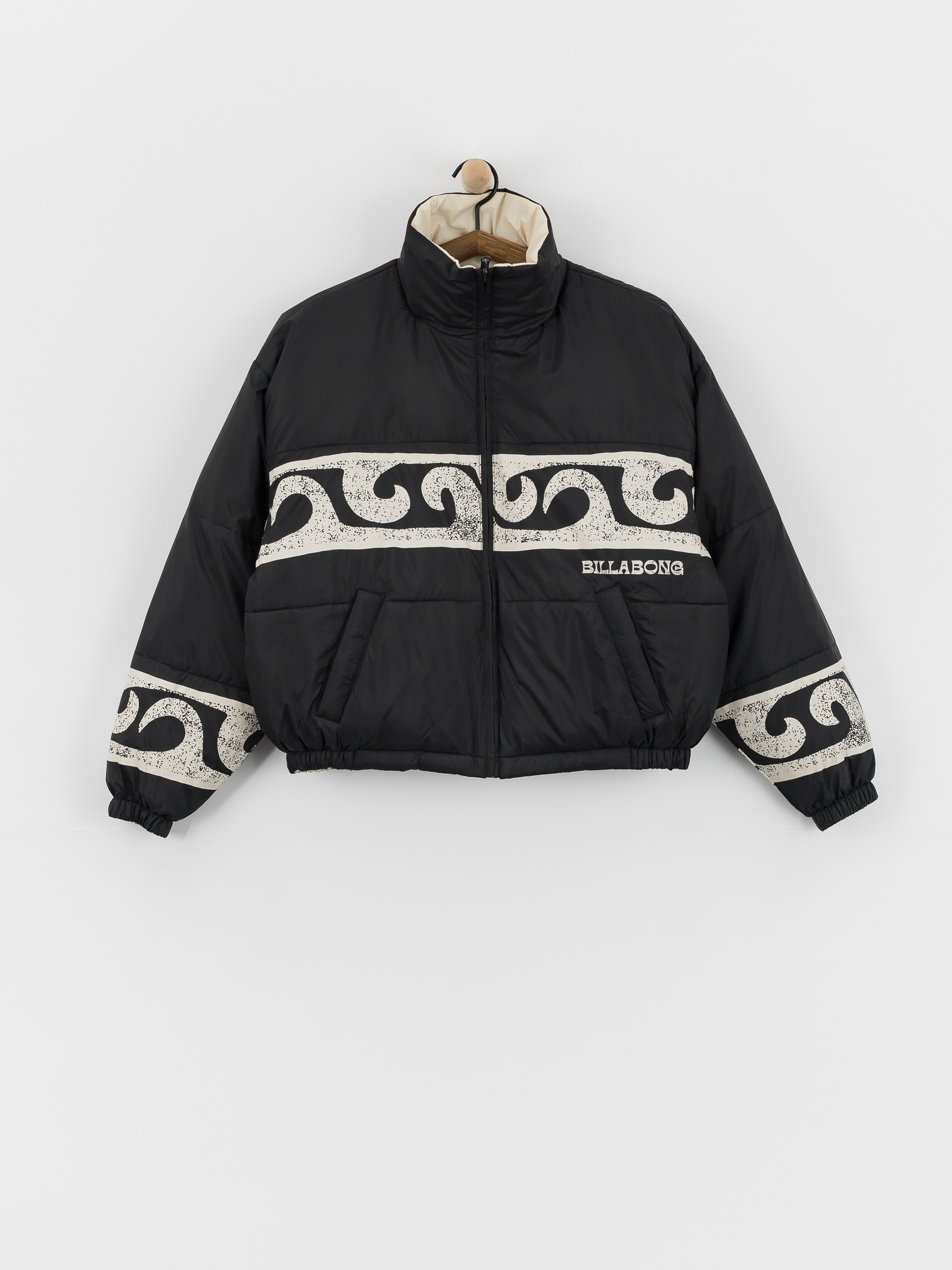 Billabong Cozy Puffer Wmn Dzseki (black pebble)