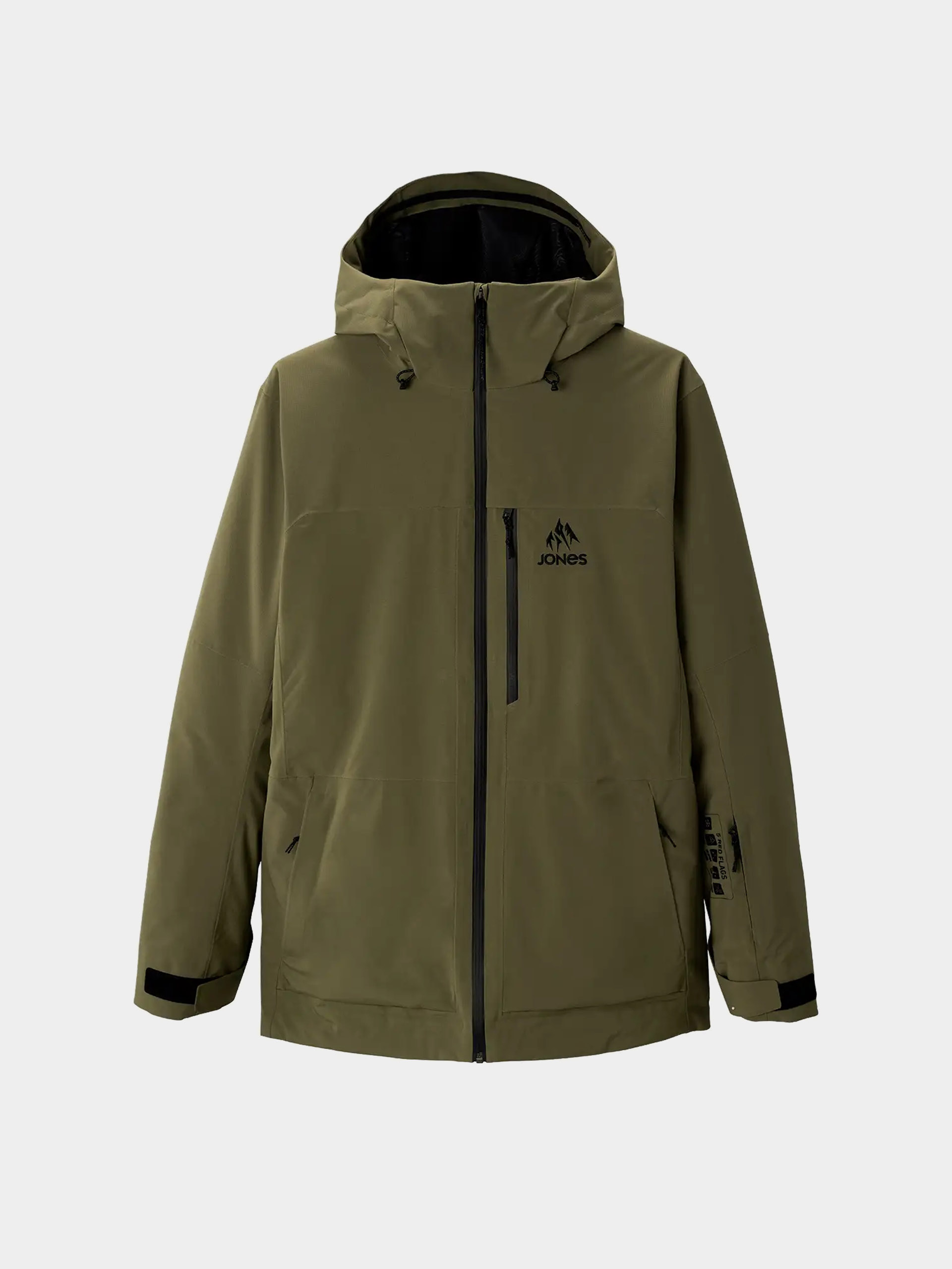 Snowboard dzseki Jones Snowboards Mtn Surf Rec (moss green)