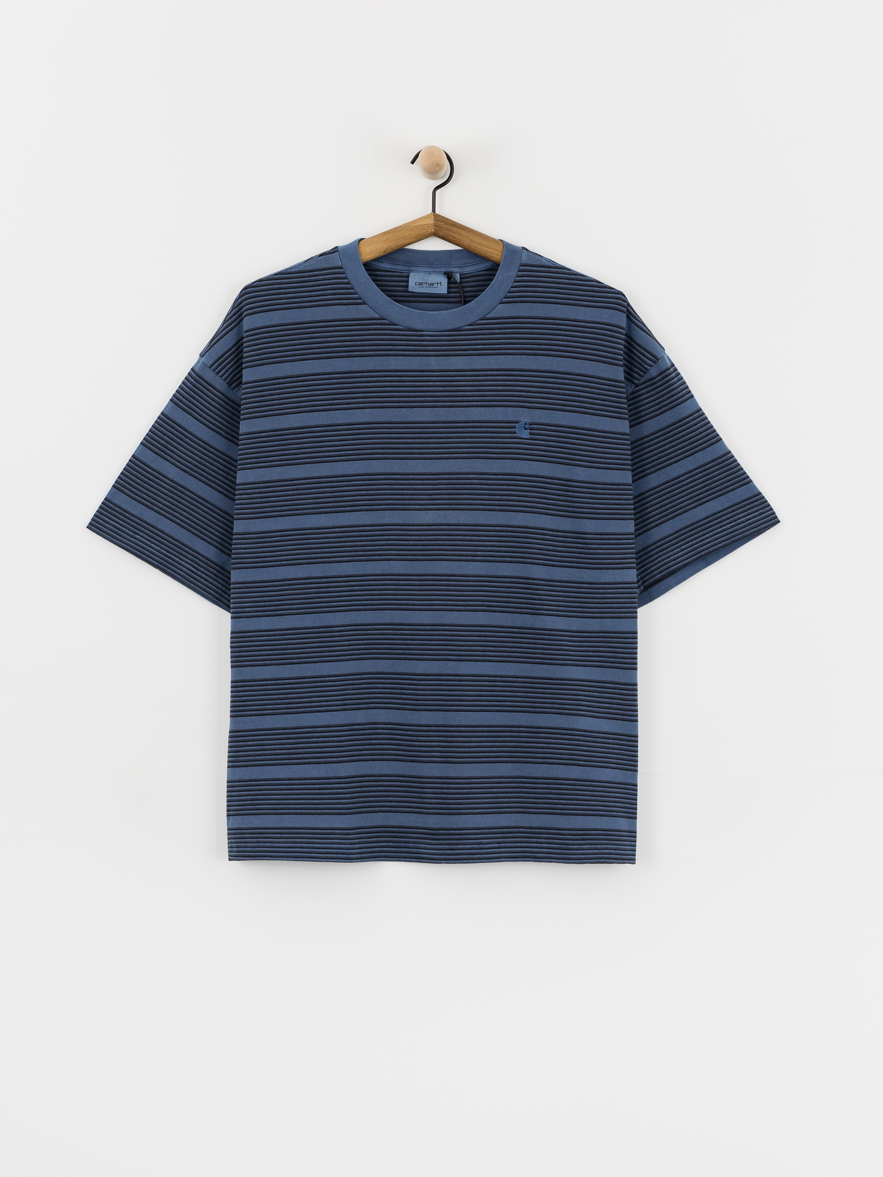 Póló Carhartt WIP Hanson (hanson stripe/jupiter)