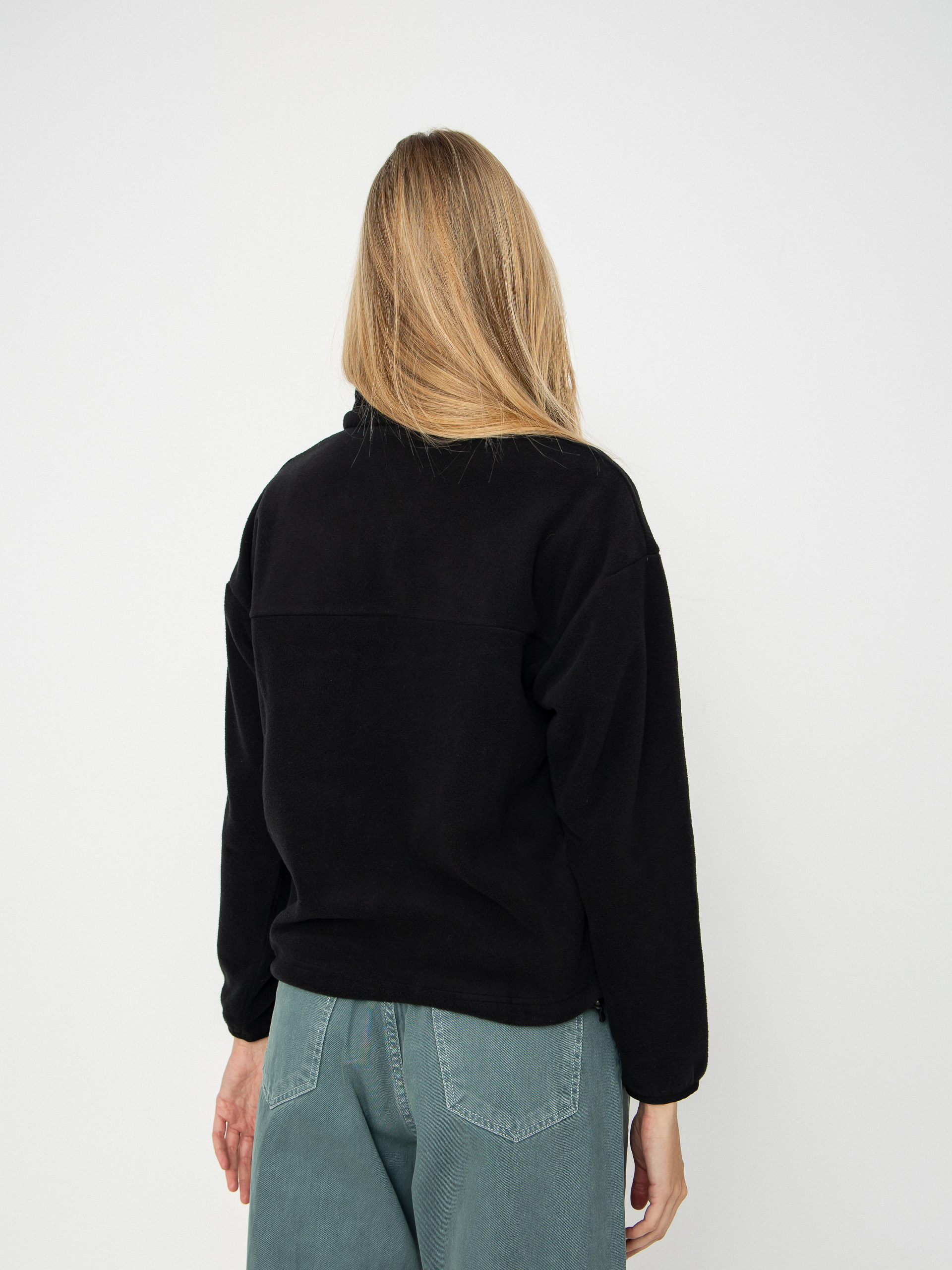 Női Picture Arcca 1/4 Zip Polár pulóver (black)