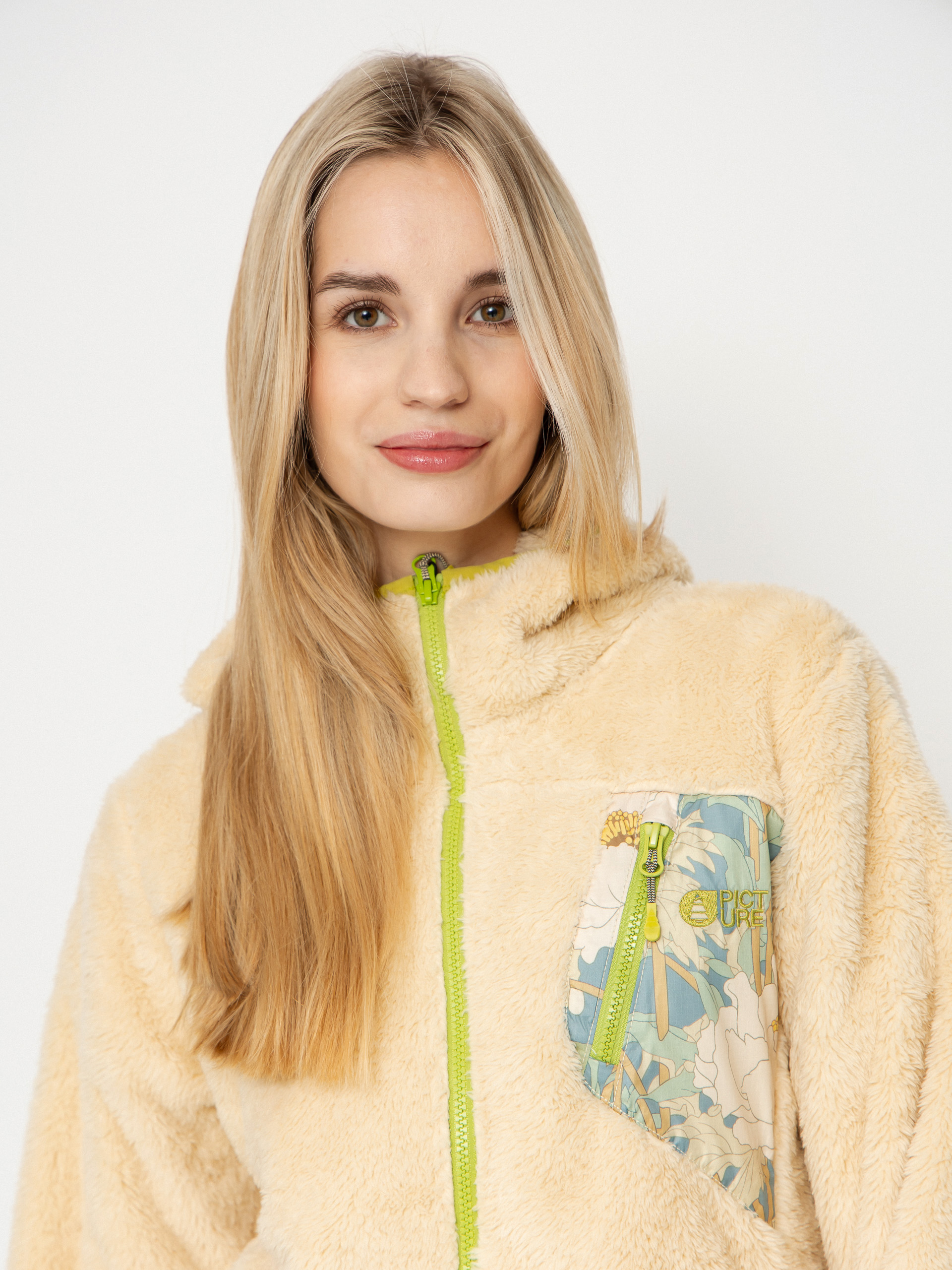 Női Picture Izimo Polár pulóver (wood ash)