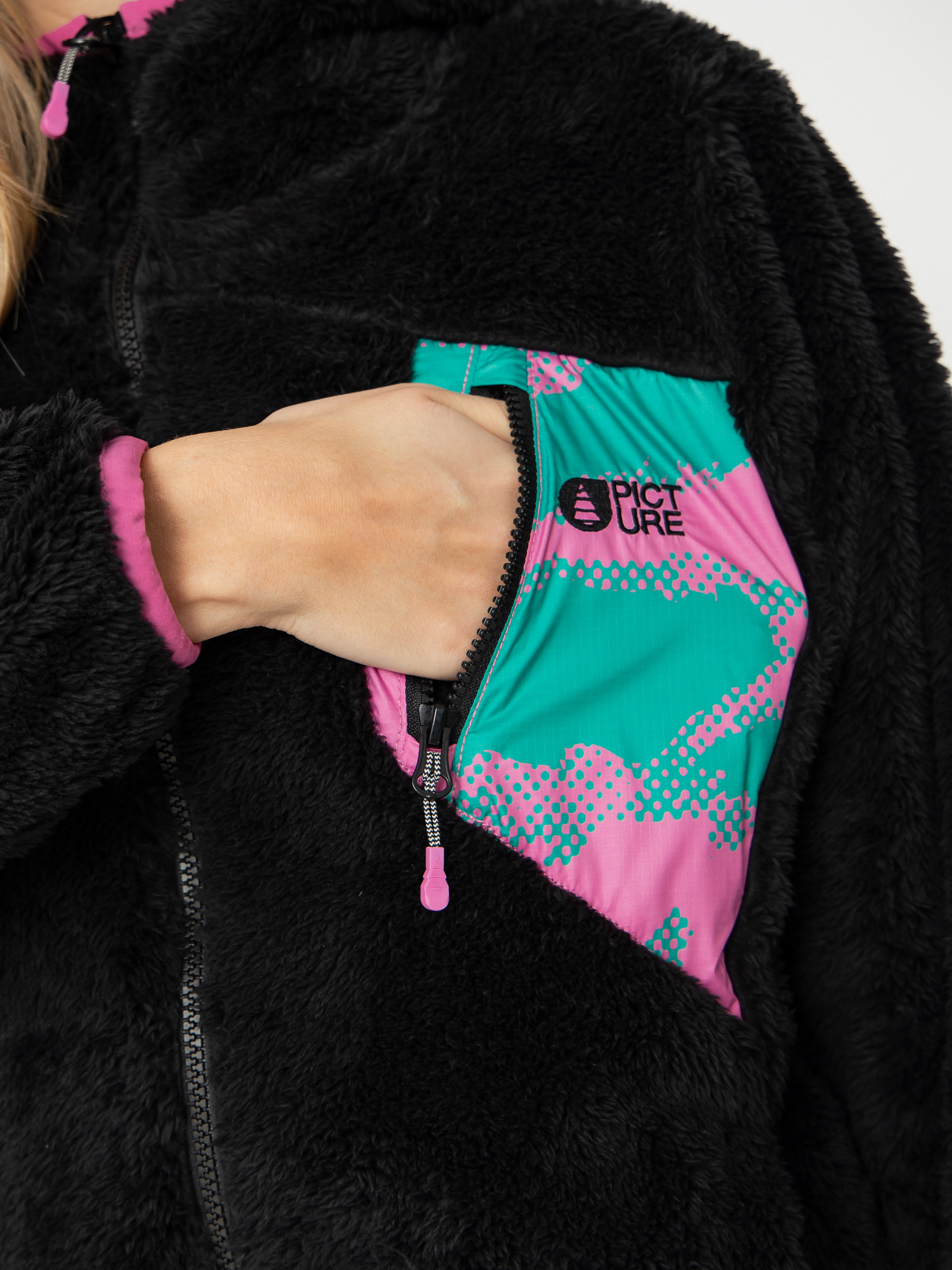 Női Picture Izimo Polár pulóver (black)