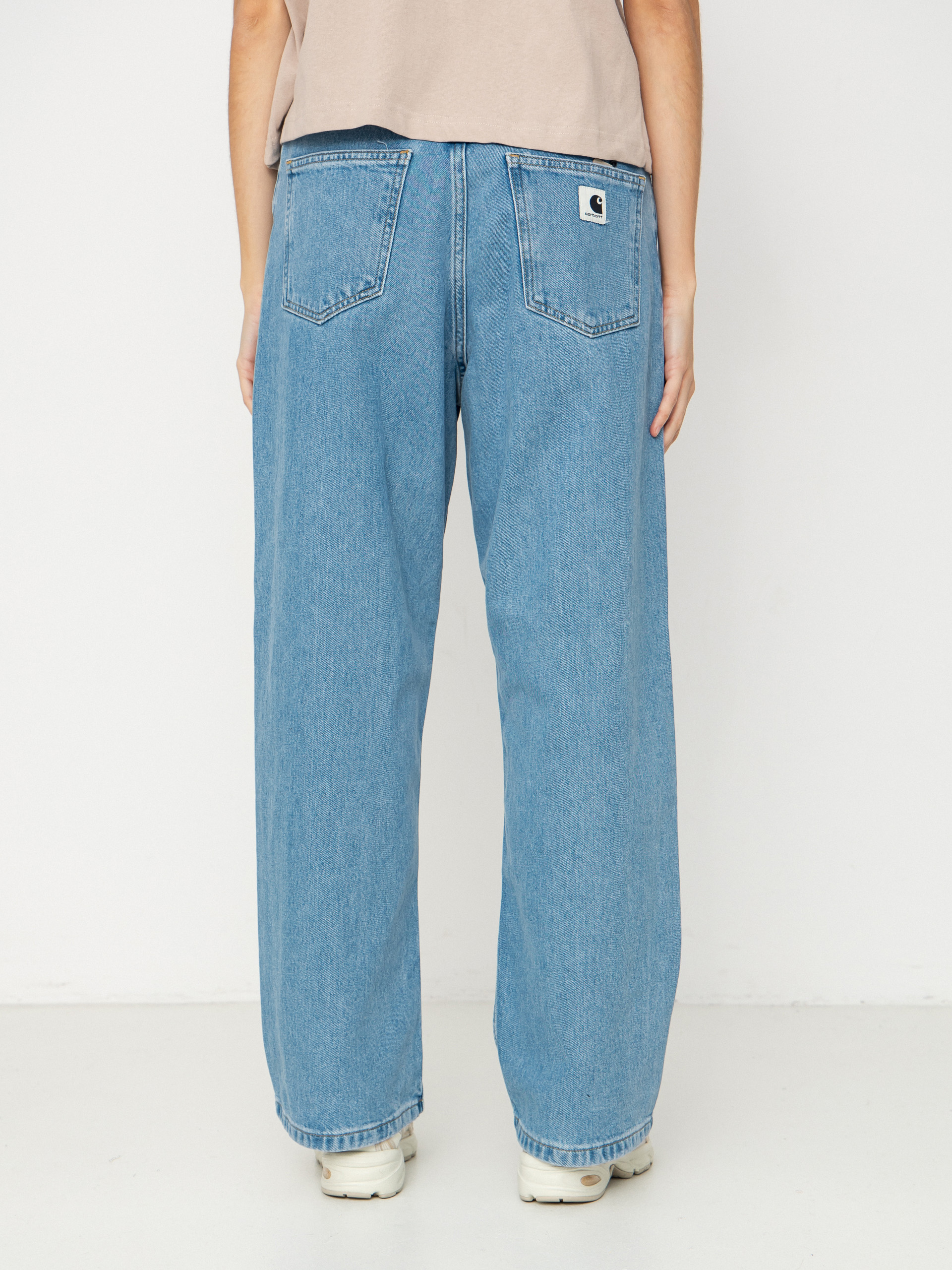 Carhartt WIP Brandon Wmn Kisnadrág (blue stone bleched)