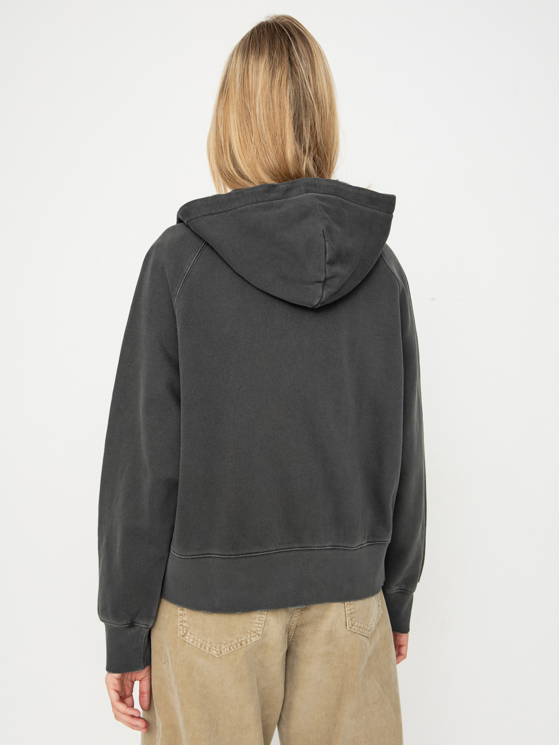 Kapucnis pulóver Carhartt WIP Torion ZHD Wmn (black)
