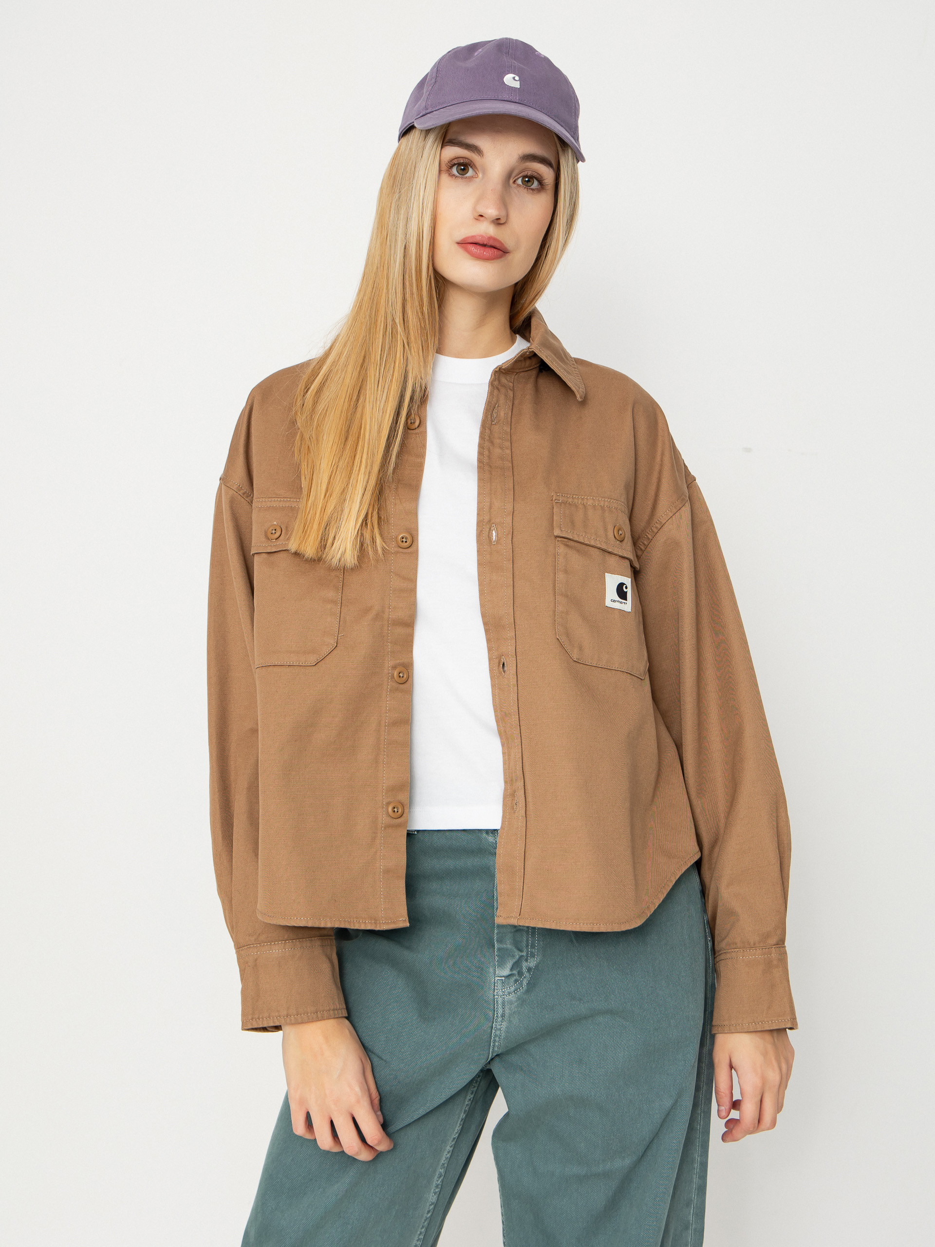 Carhartt WIP Kelly Wmn Dzseki (peanut)