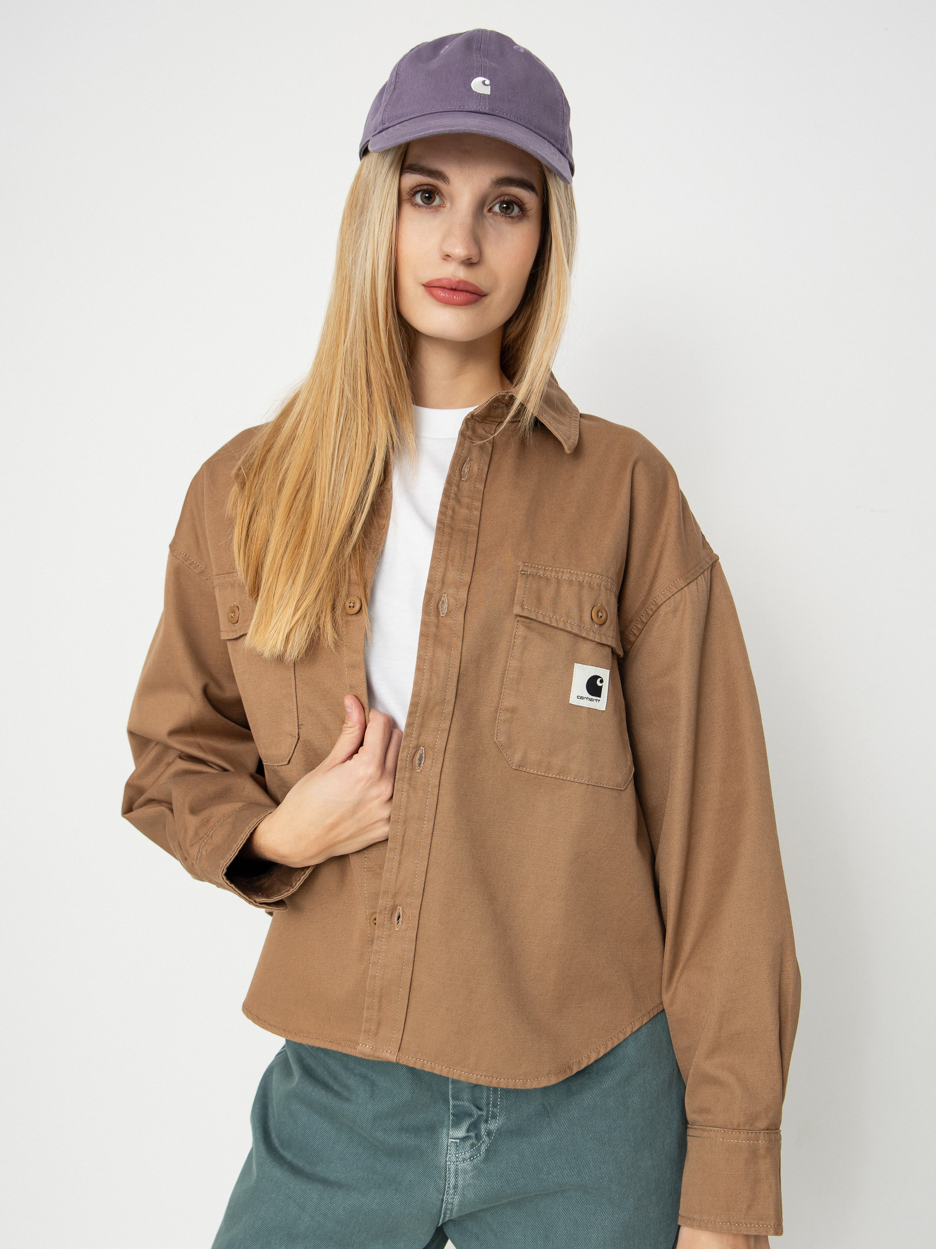 Carhartt WIP Kelly Wmn Dzseki (peanut)