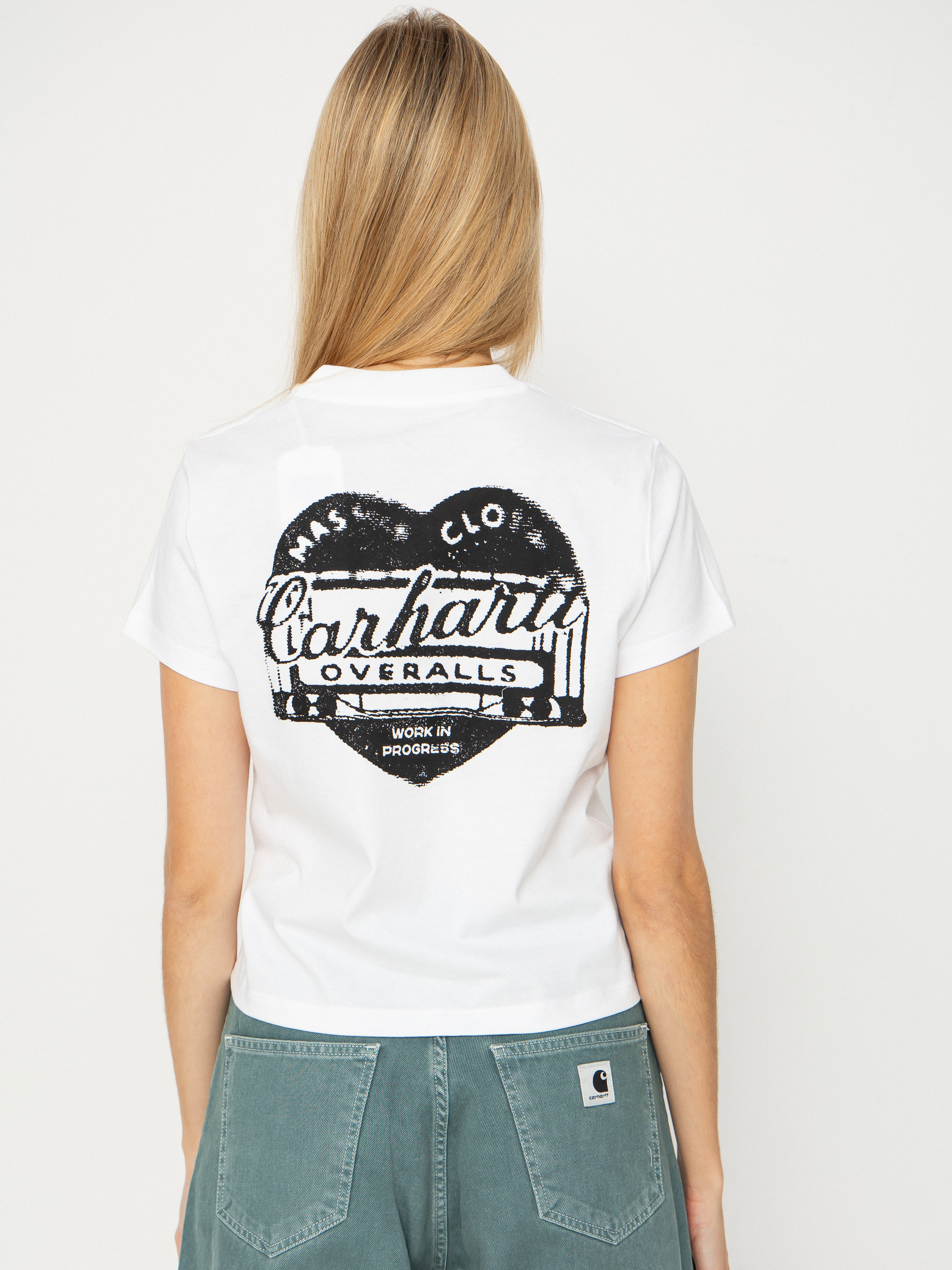 Pu00f3lu00f3 Carhartt WIP Garble Wmn (white)