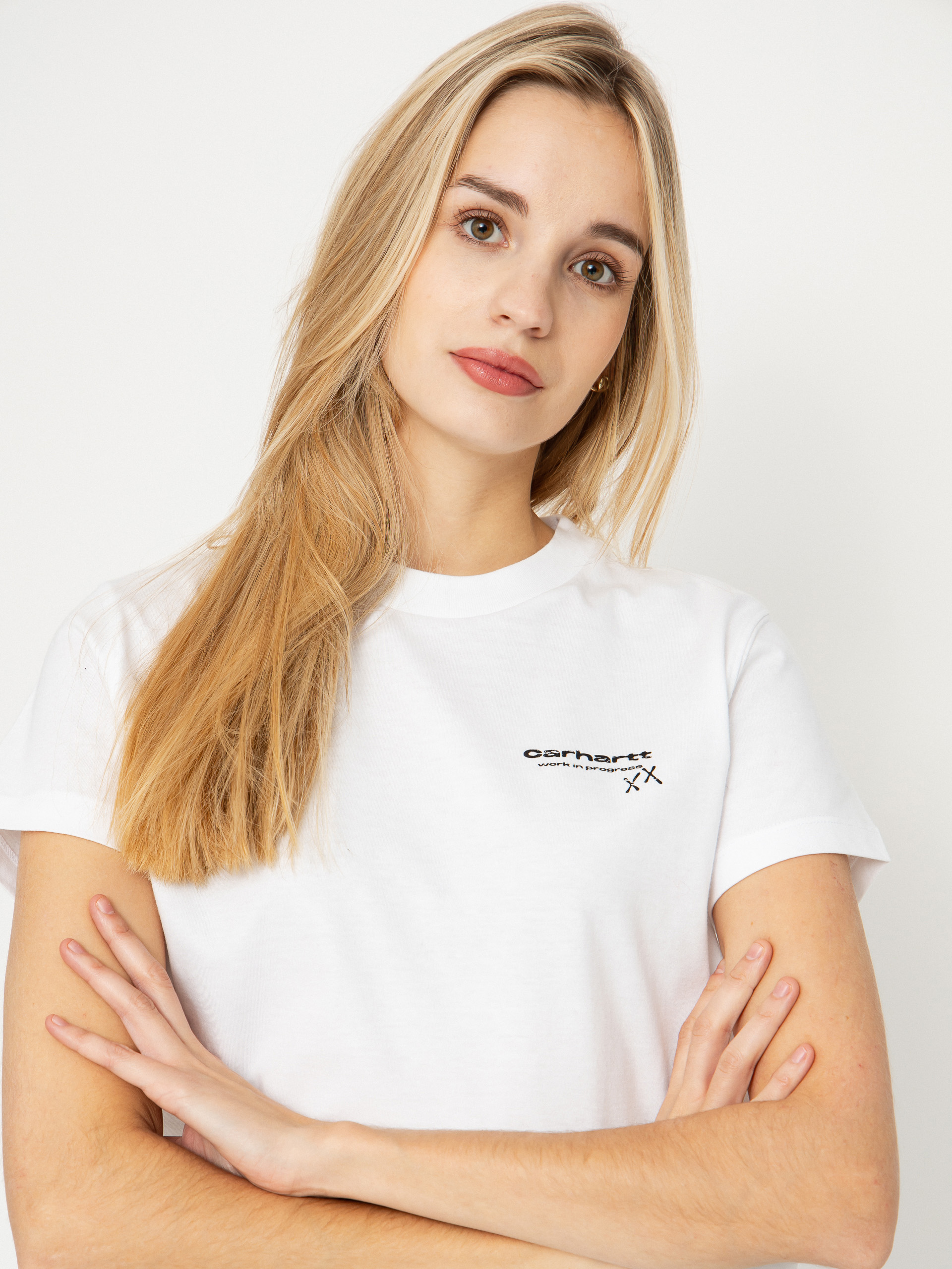 Póló Carhartt WIP Garble Wmn (white)