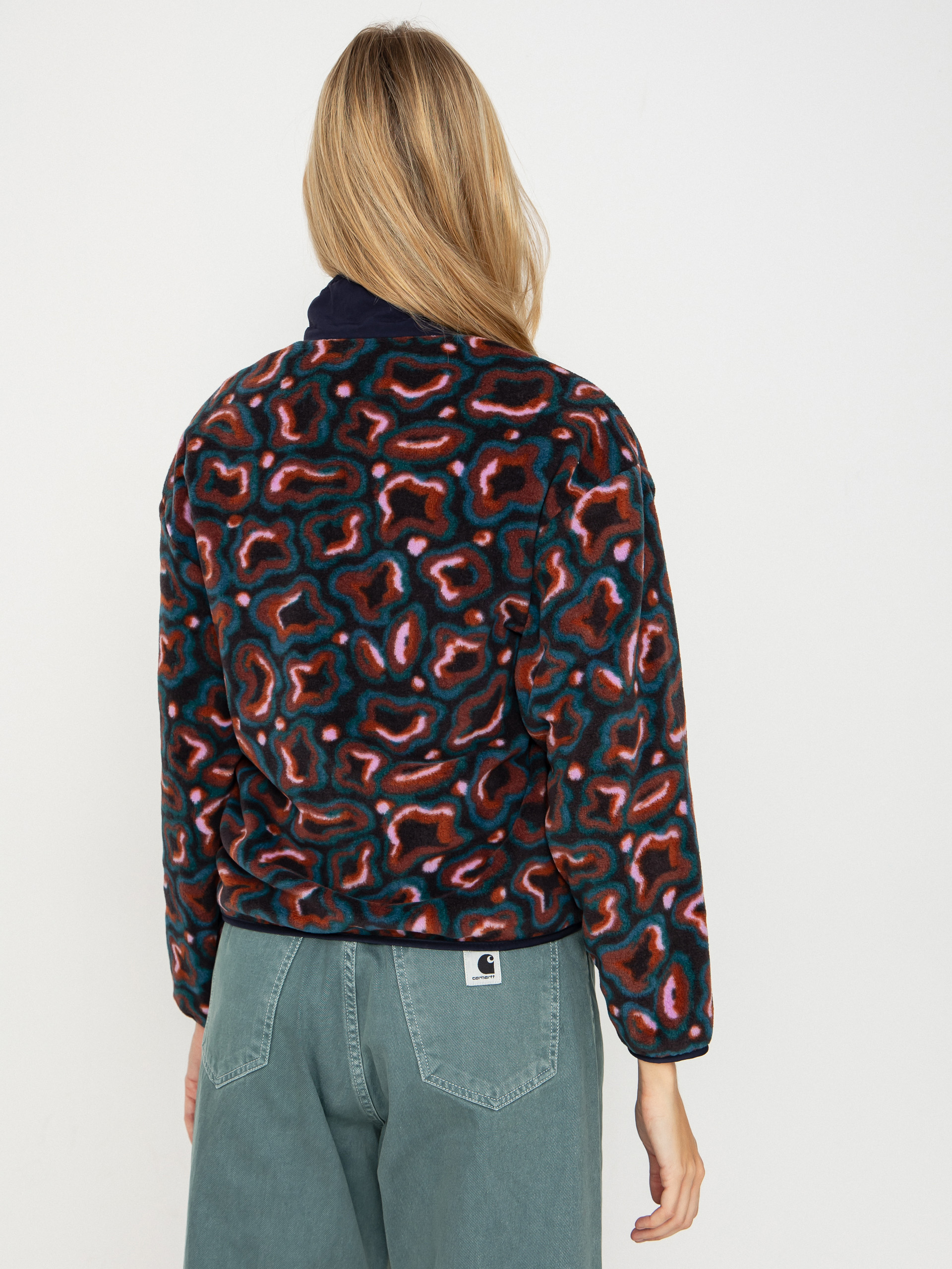 Női Patagonia Synch Polár pulóver (soft spirea dried vanilla)