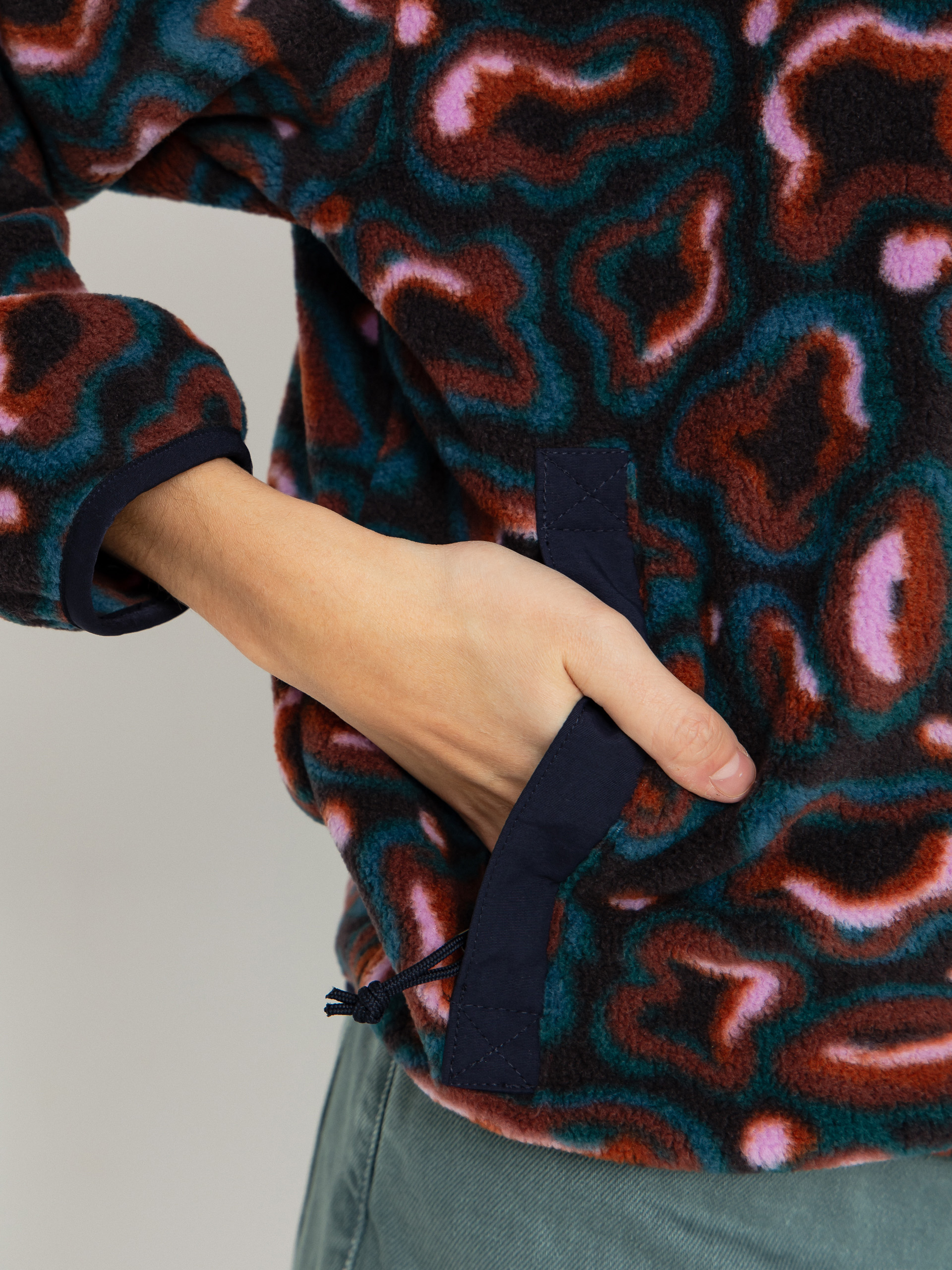 Női Patagonia Synch Polár pulóver (soft spirea dried vanilla)