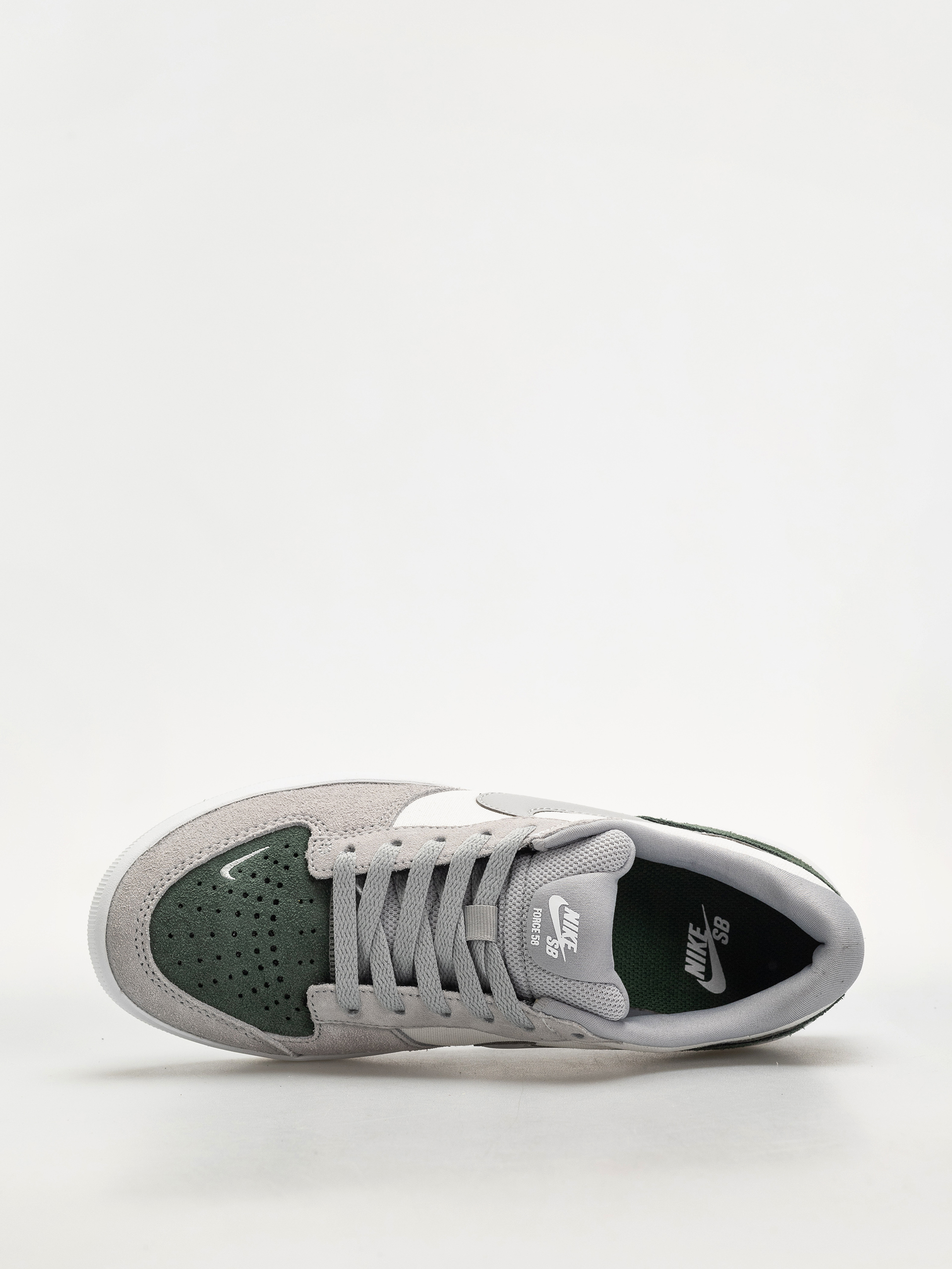 Nike SB Force 58 Cipők (white/flt silver fir white)