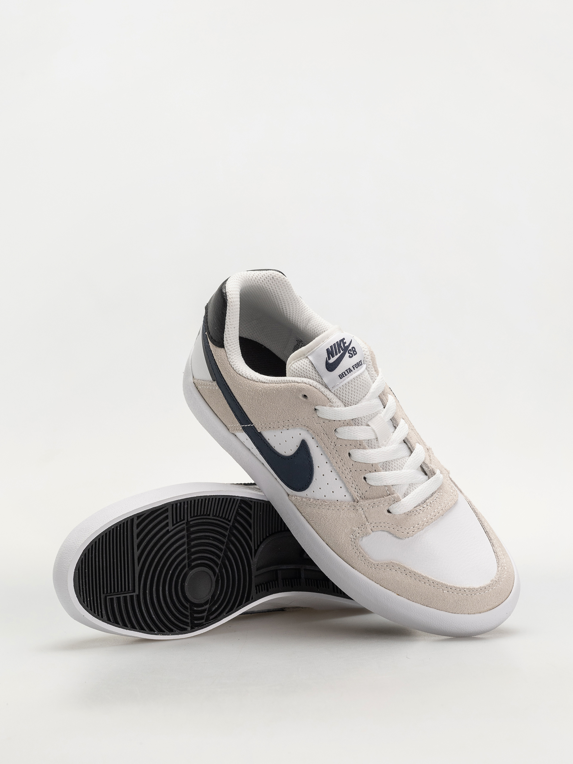Nike SB Sb Delta Force Vulc Cipők (white/thunder blue black)