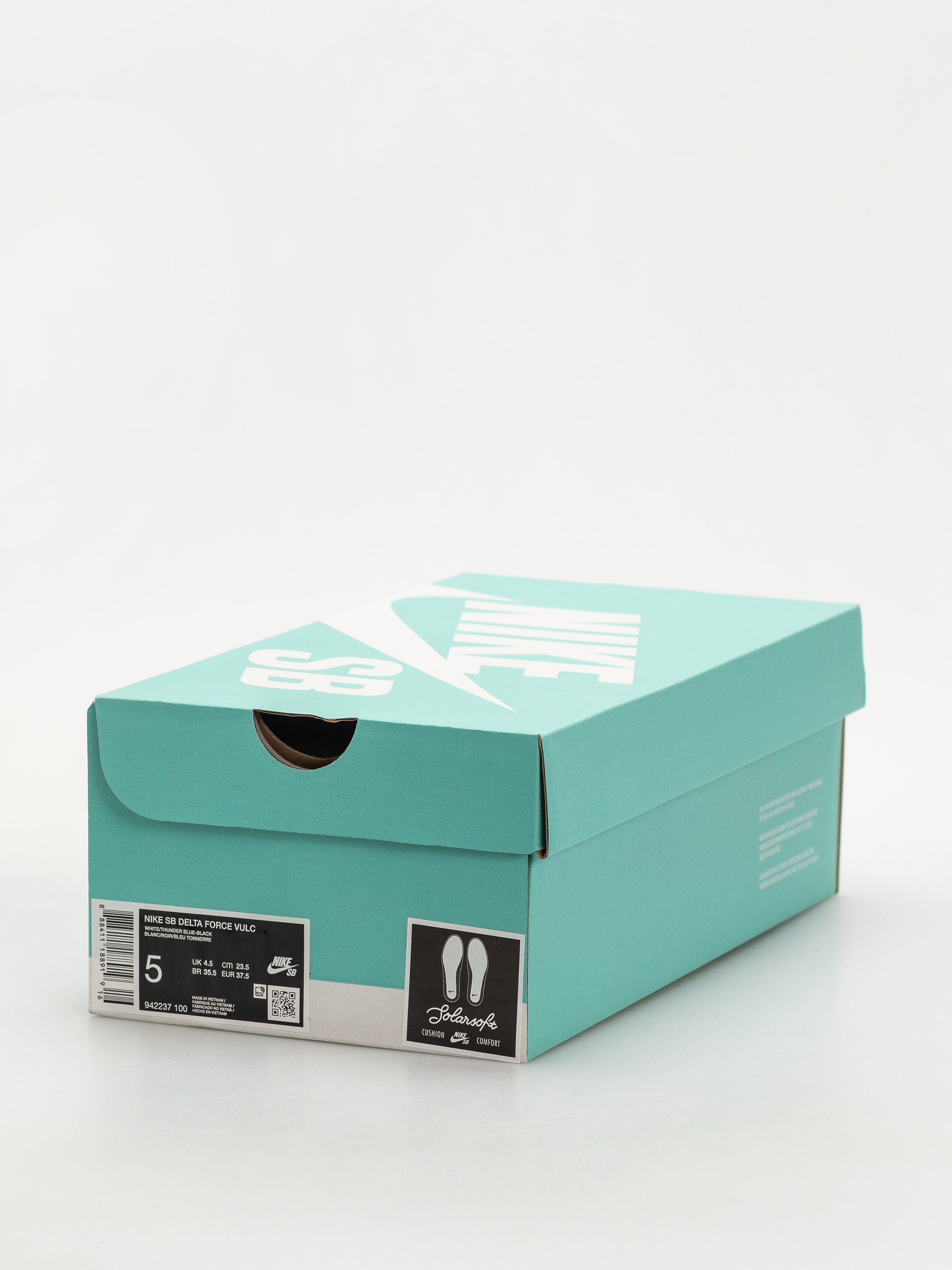 Nike SB Sb Delta Force Vulc Cipők (white/thunder blue black)