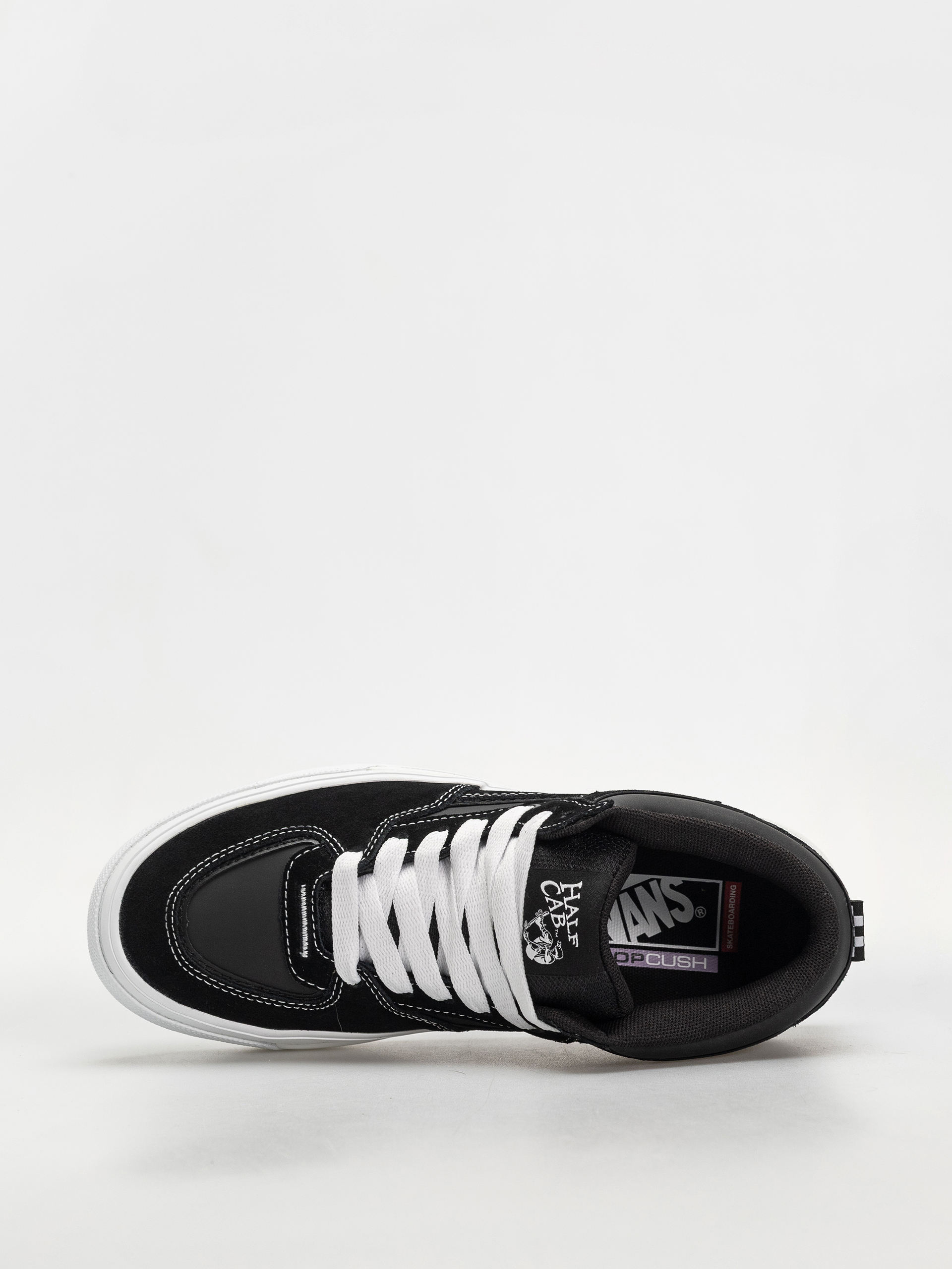 Vans Skate Half Cab Wafflecup Cipők (black/white)
