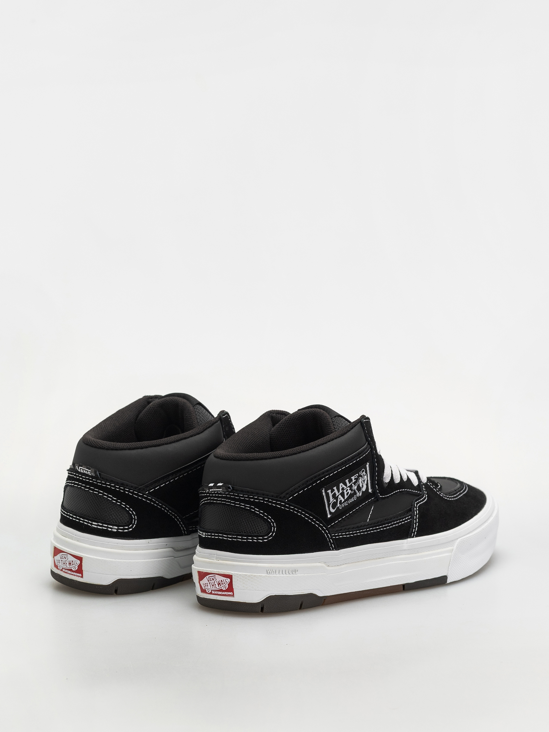 Vans Skate Half Cab Wafflecup Cipők (black/white)