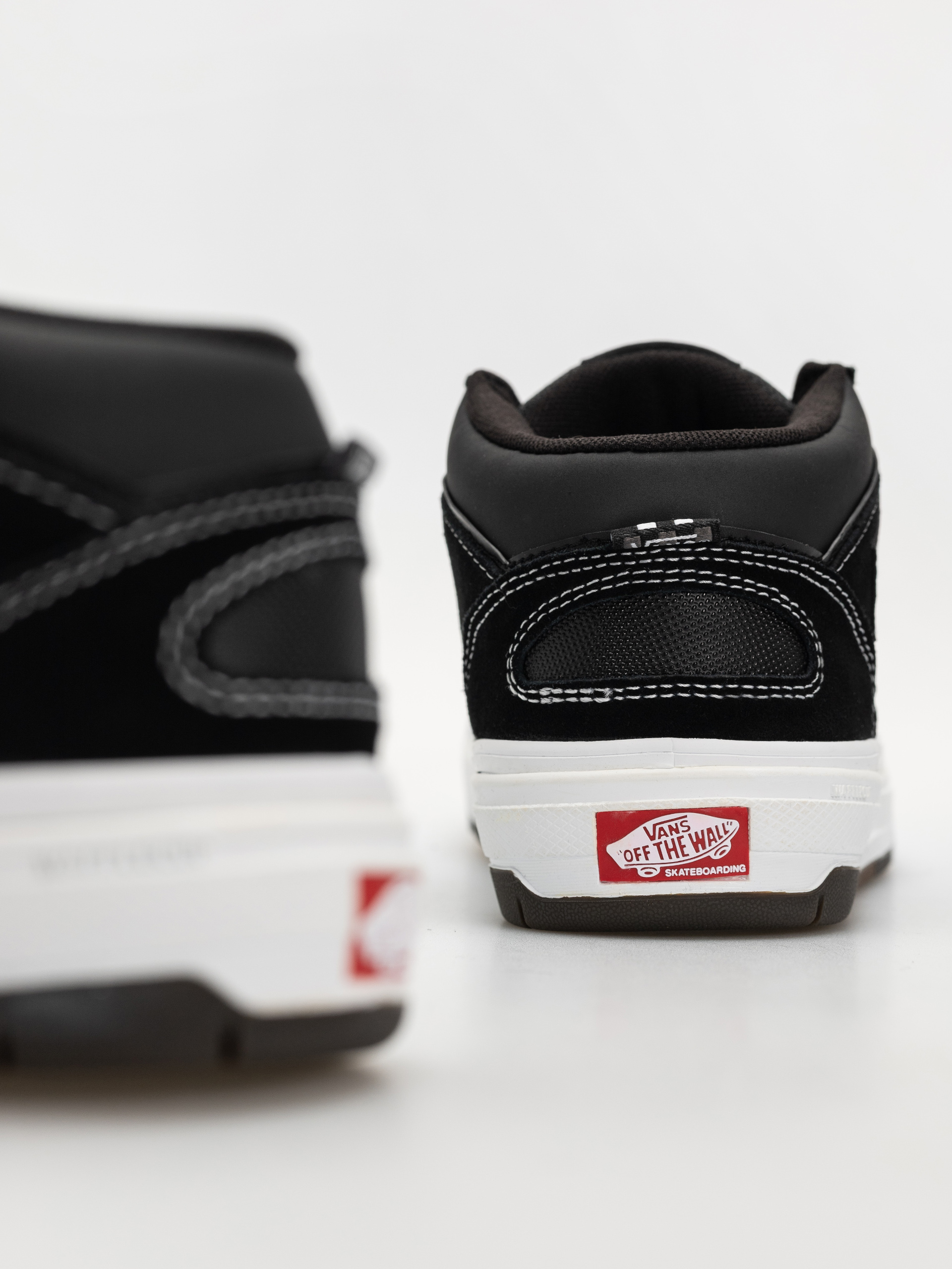 Vans Skate Half Cab Wafflecup Cipők (black/white)