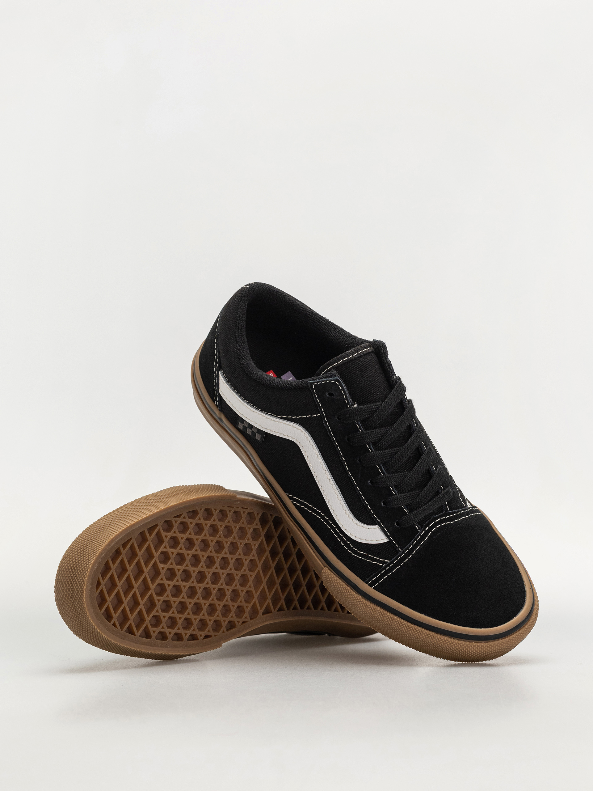 Vans Skate Old Skool Cipők (black/gum/white)