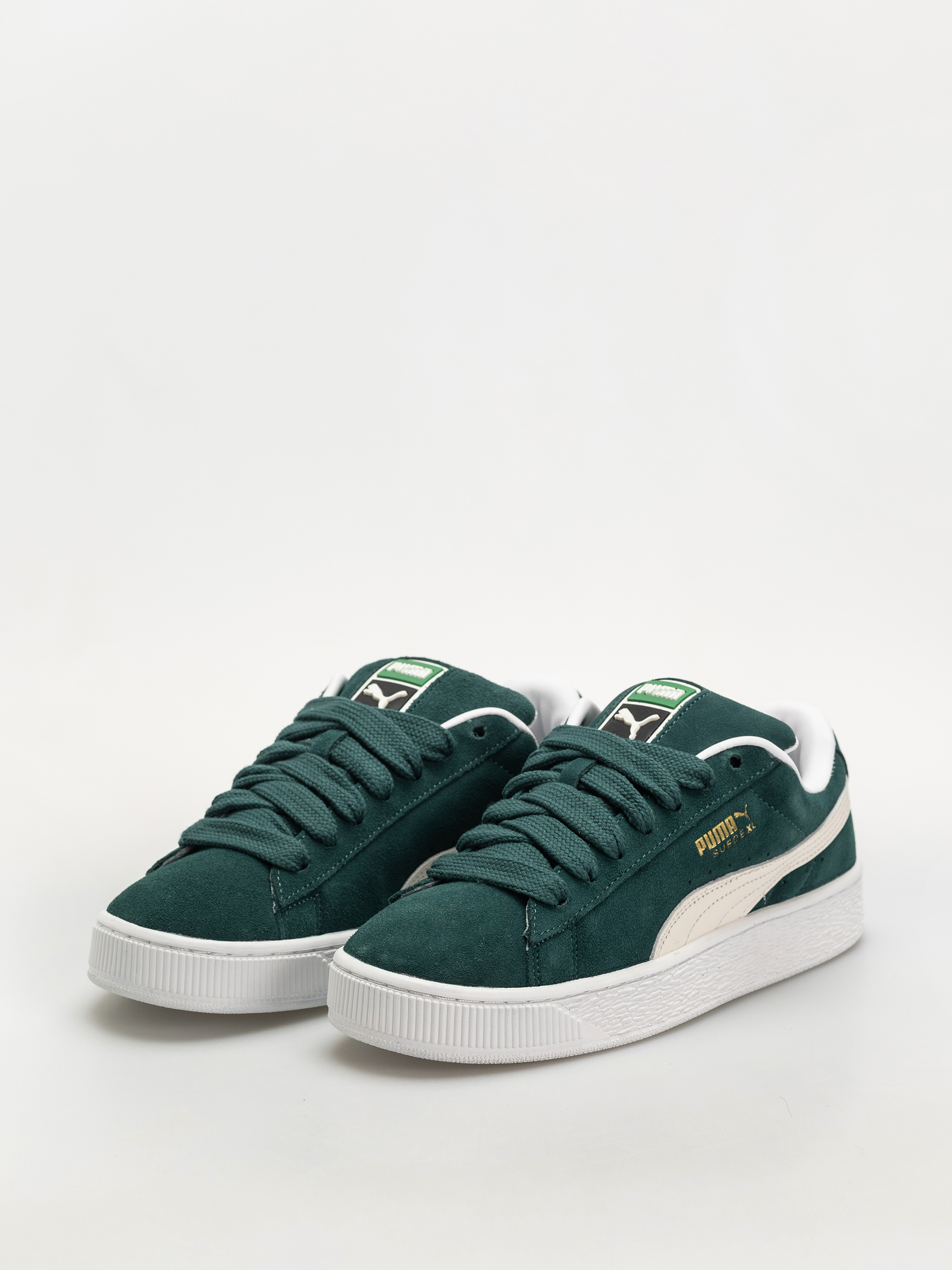 Puma Suede XL Cipők (dark myrtle/warm white)