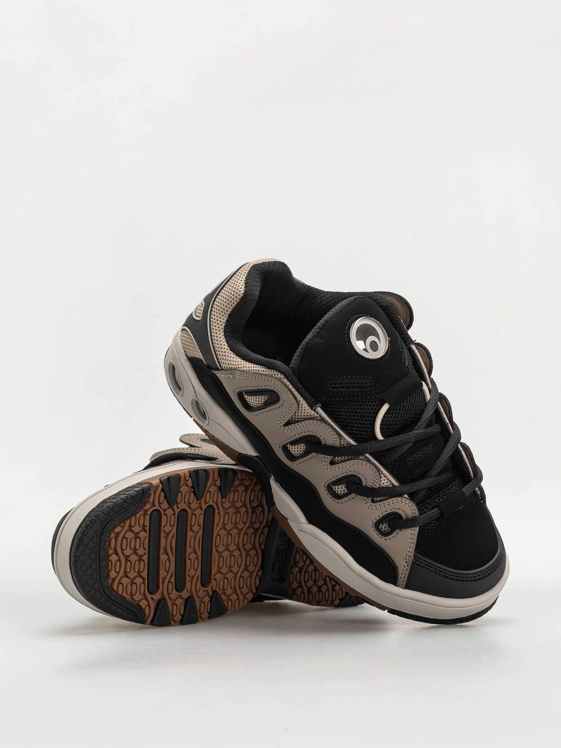 Osiris D3 OG Cipők (taupe/black/gum)