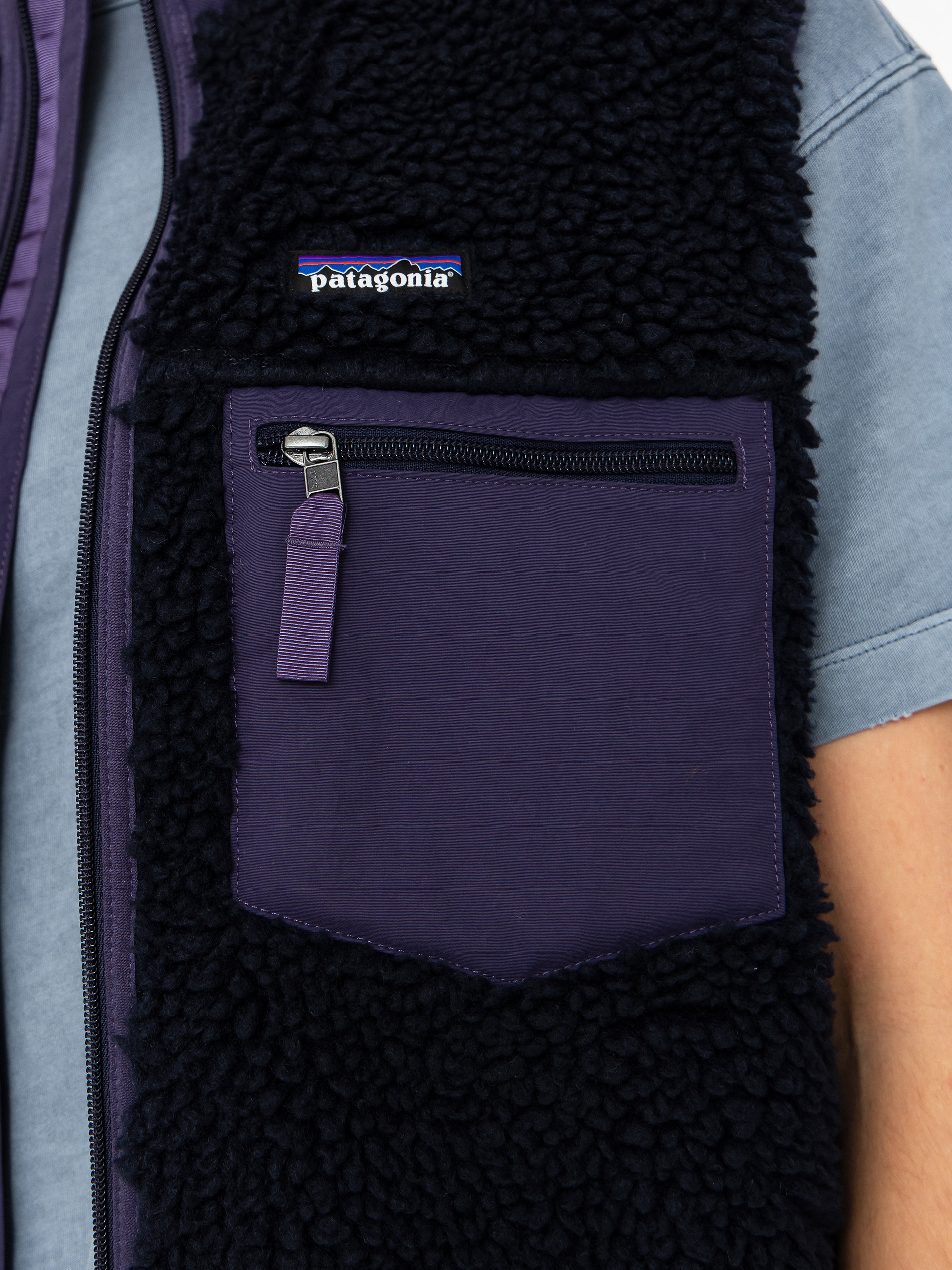 Patagonia Classic Retro X Wmn Mellény (sunken blue)