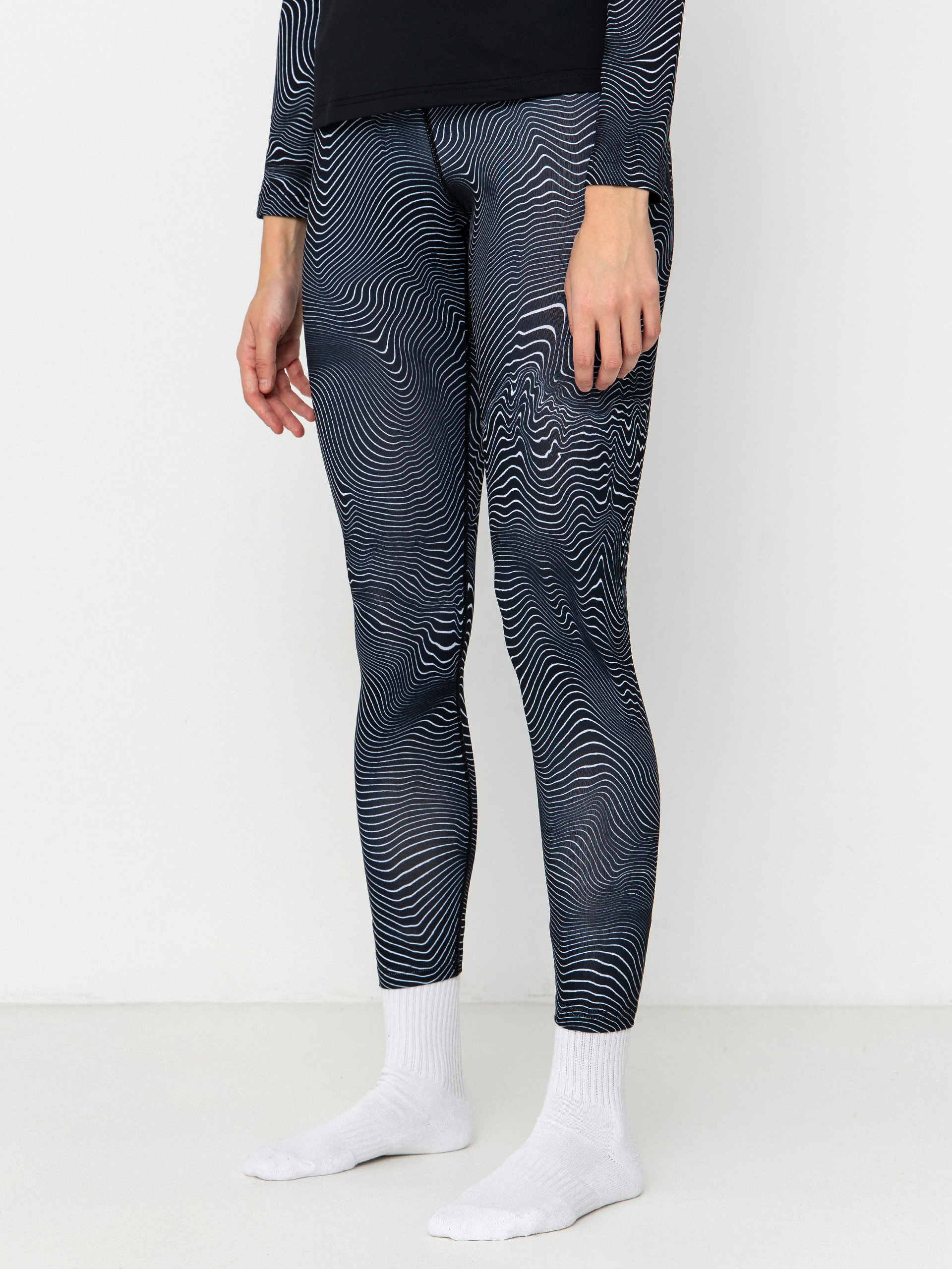 Női Volcom V Science Thermo leggings (black white)