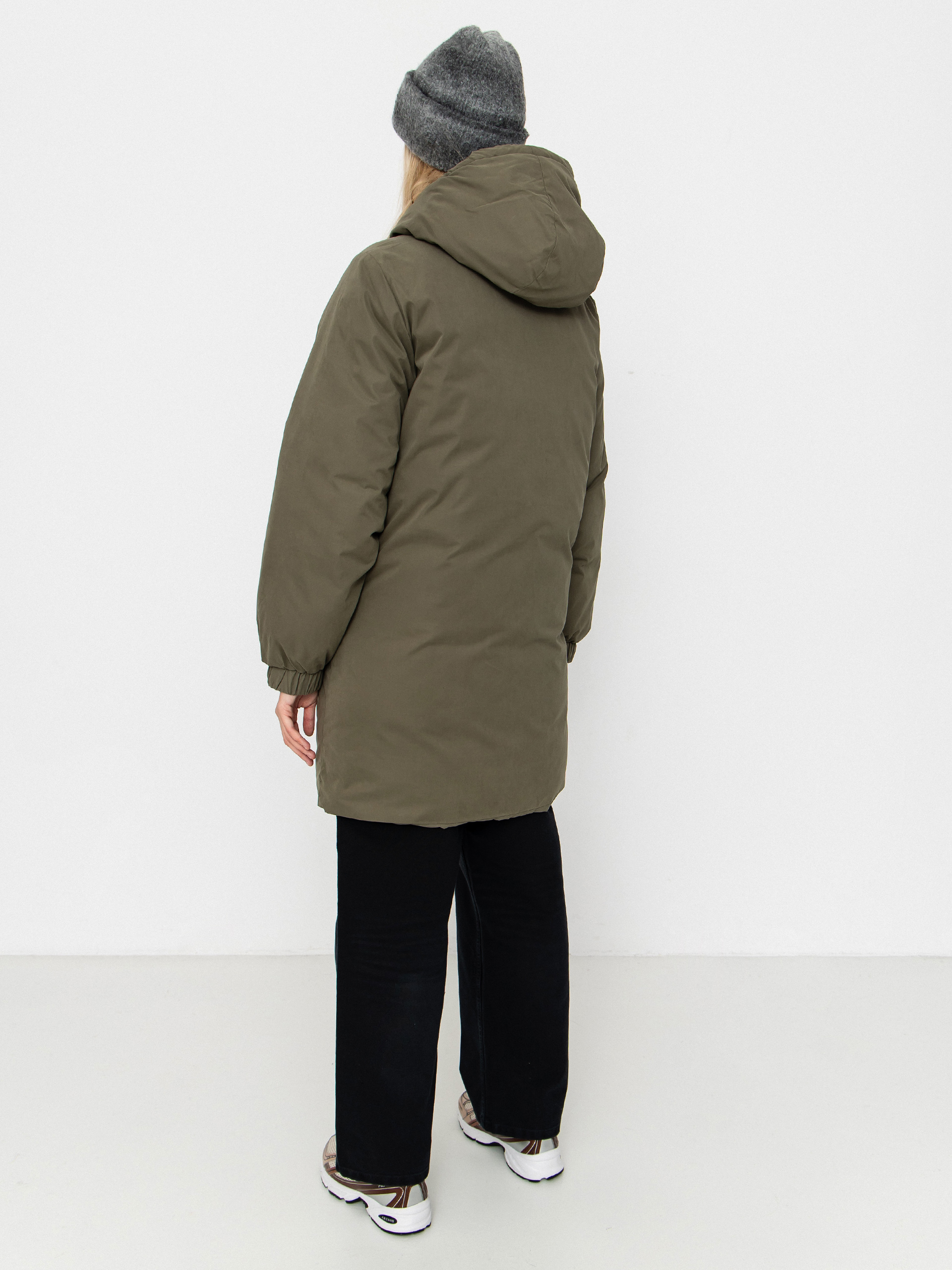 Volcom Sleepi Puff Up Parka Dzseki Wmn (wintermoss)