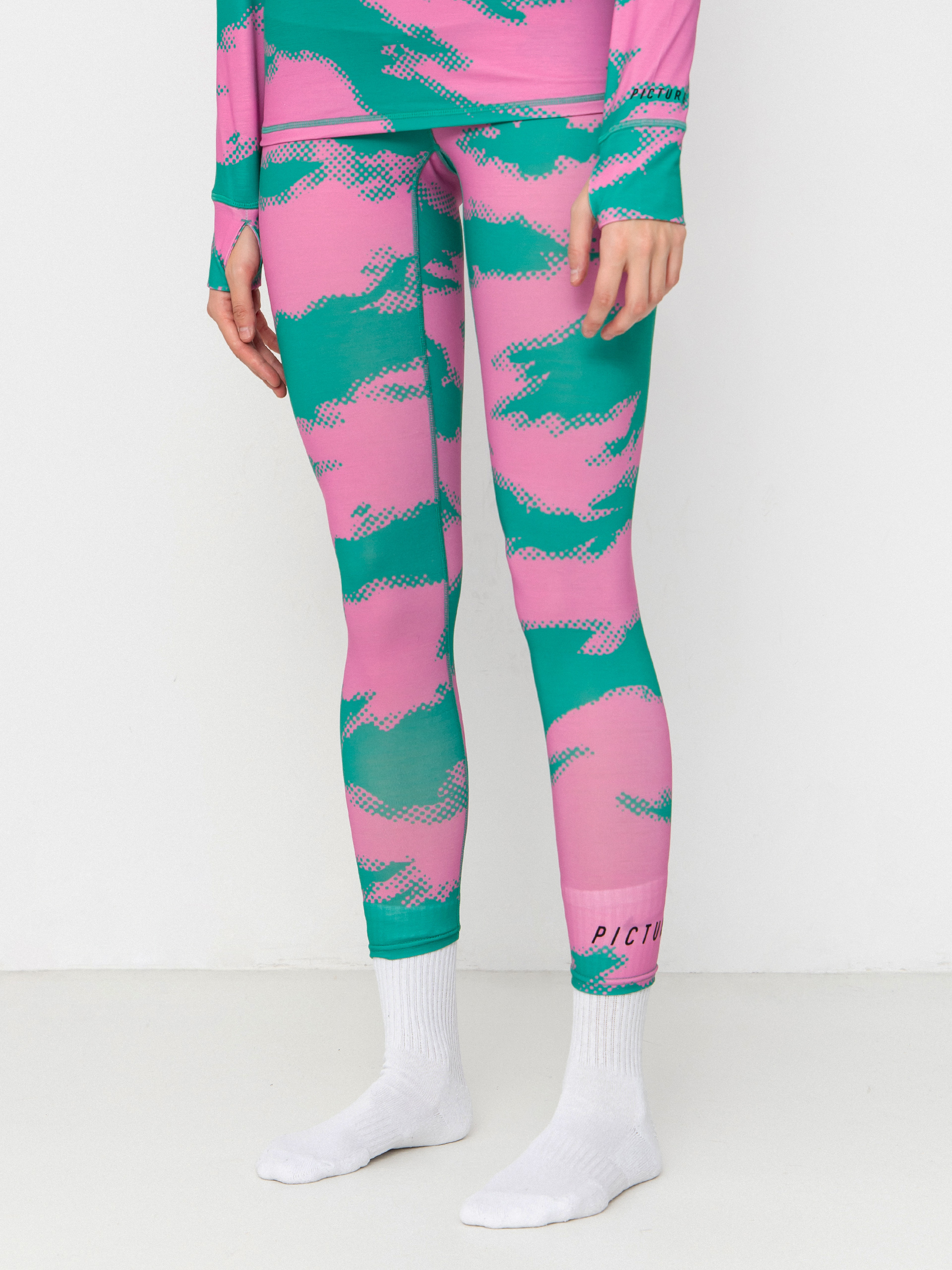 Női Picture Milita Printed Thermo leggings (retro bliss print)