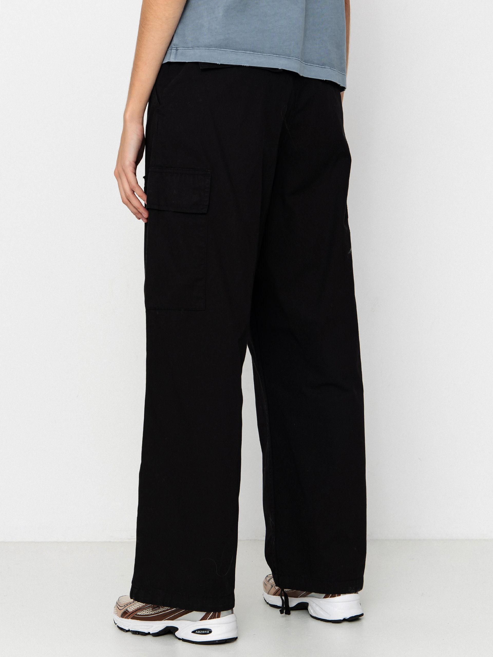 Kisnadrág Carhartt WIP Kingston Wmn (black/garment dyed)