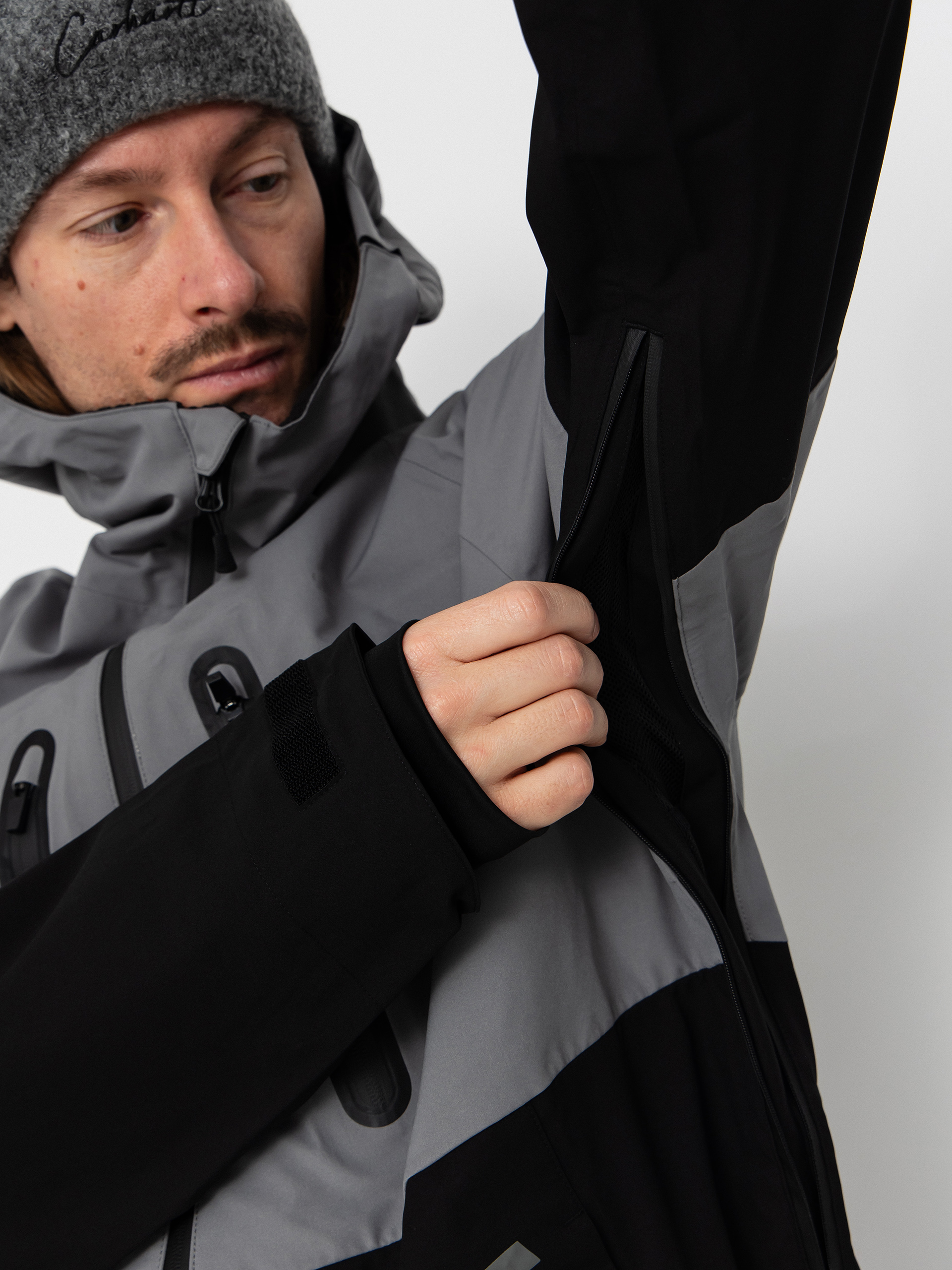 Férfi Snowboard dzseki ThirtyTwo Tm 3 Recycled (black/grey)