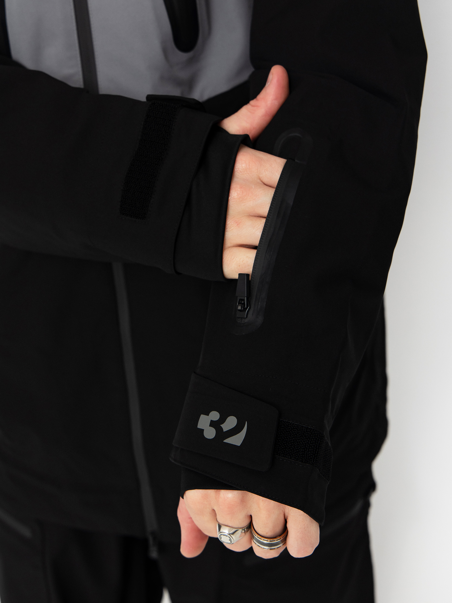 Férfi Snowboard dzseki ThirtyTwo Tm 3 Recycled (black/grey)