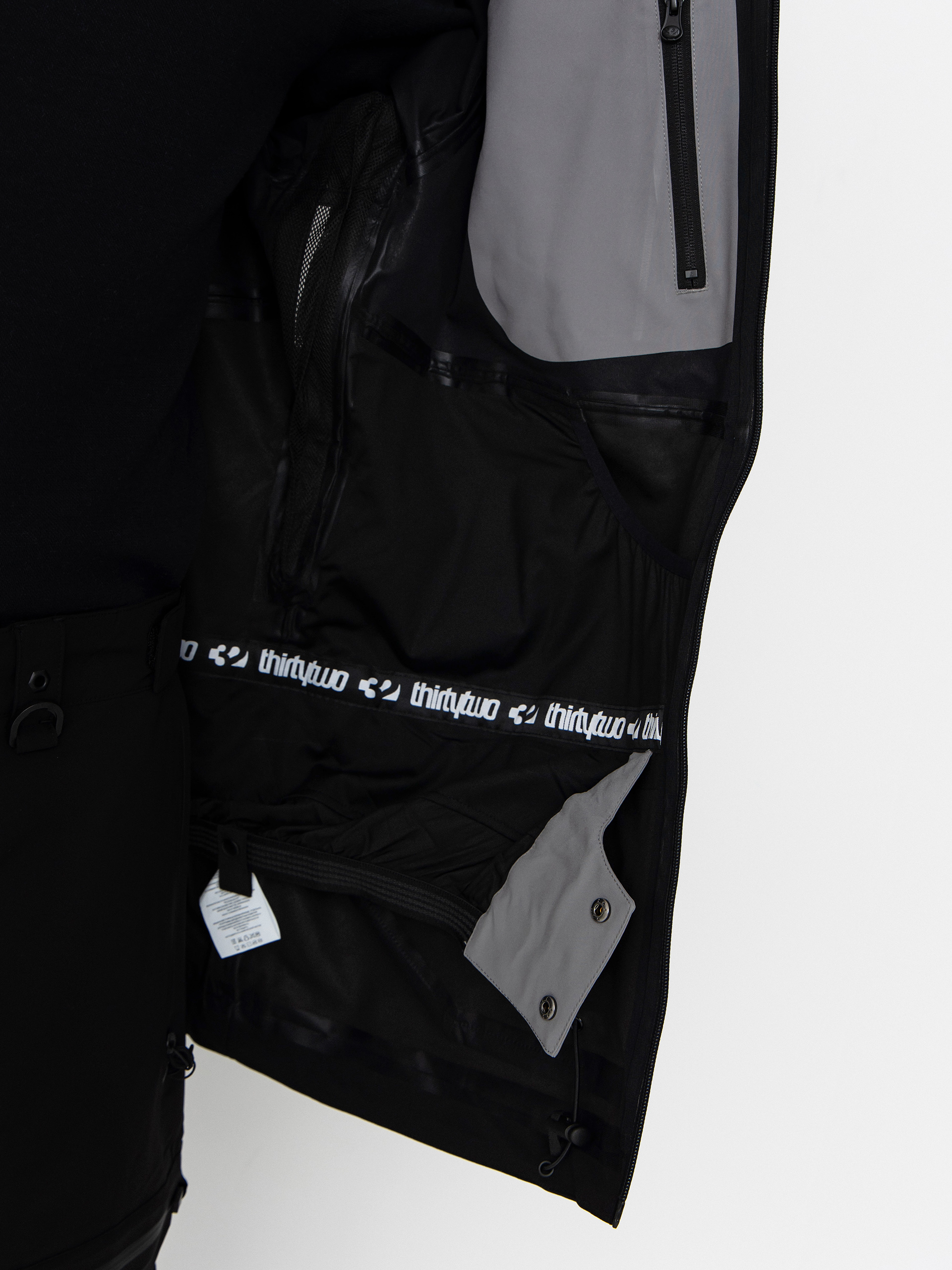 Férfi Snowboard dzseki ThirtyTwo Tm 3 Recycled (black/grey)