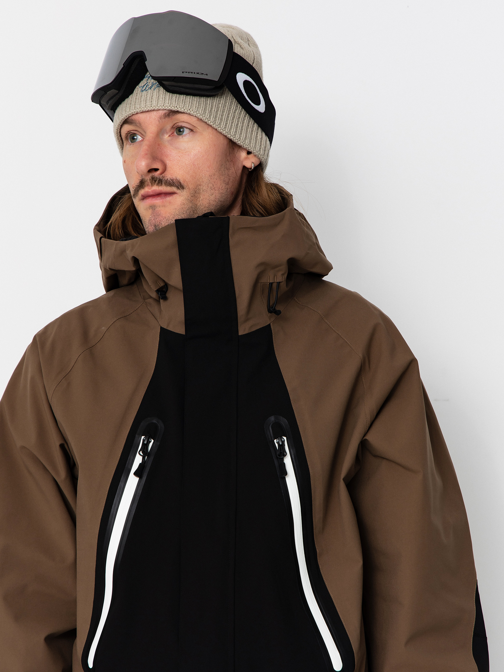 Férfi Snowboard dzseki ThirtyTwo Deep Creek Parka (tobacco)