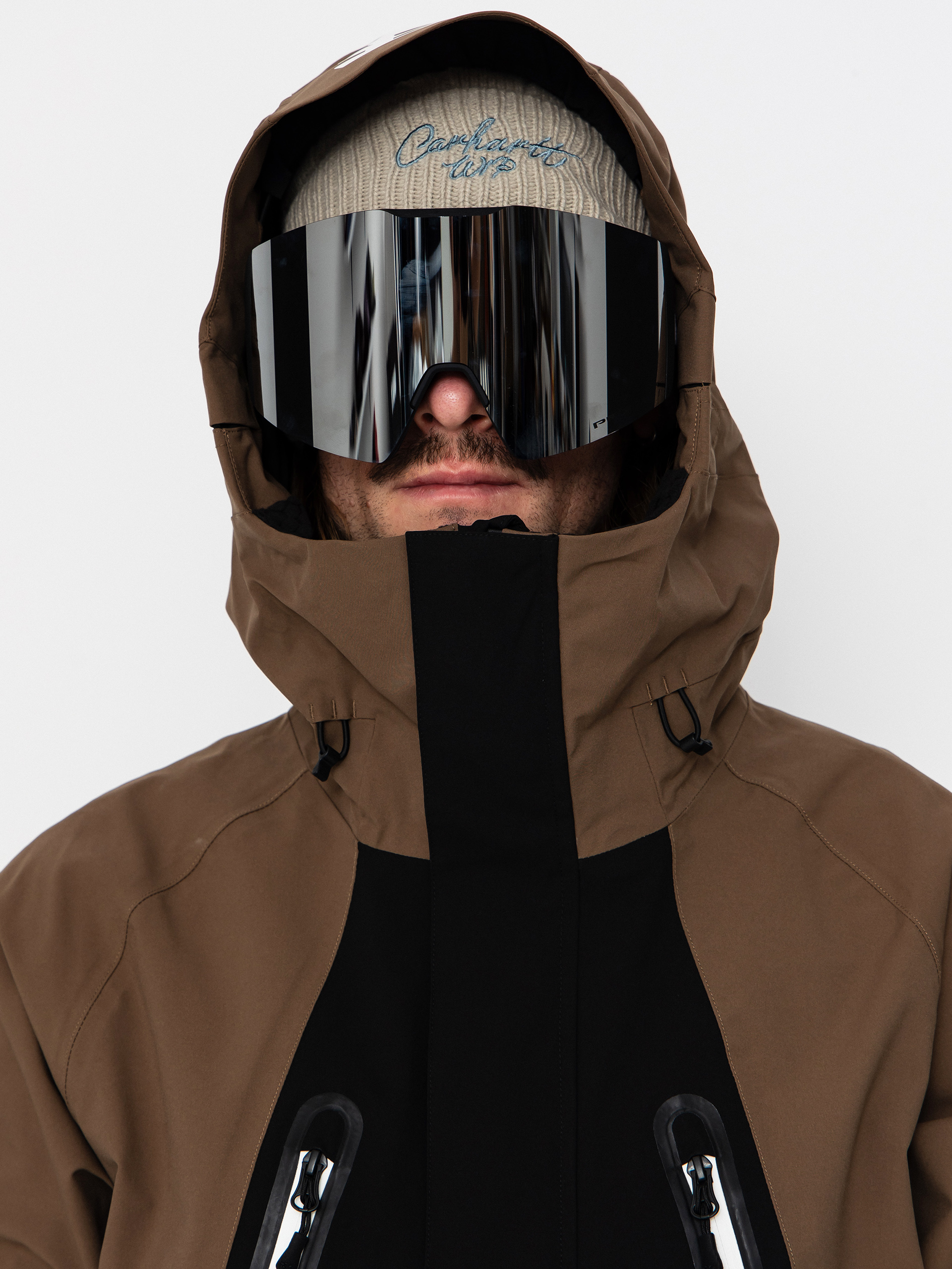 Férfi Snowboard dzseki ThirtyTwo Deep Creek Parka (tobacco)