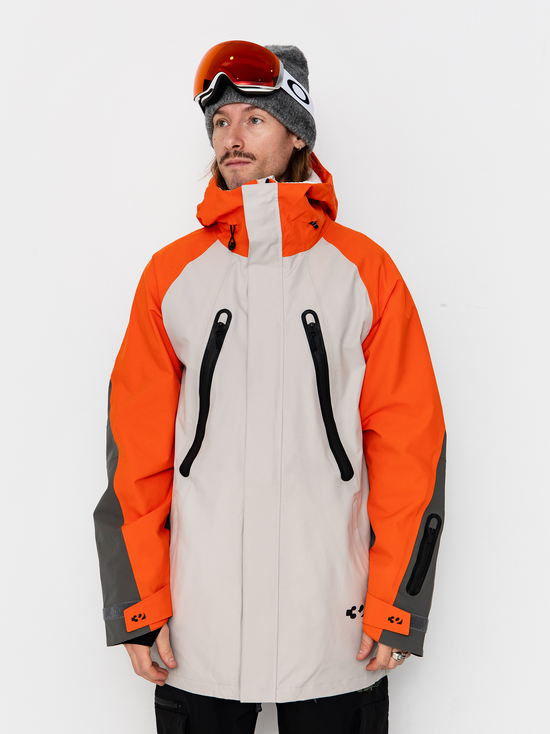 Férfi Snowboard dzseki ThirtyTwo Deep Creek Parka (orange)