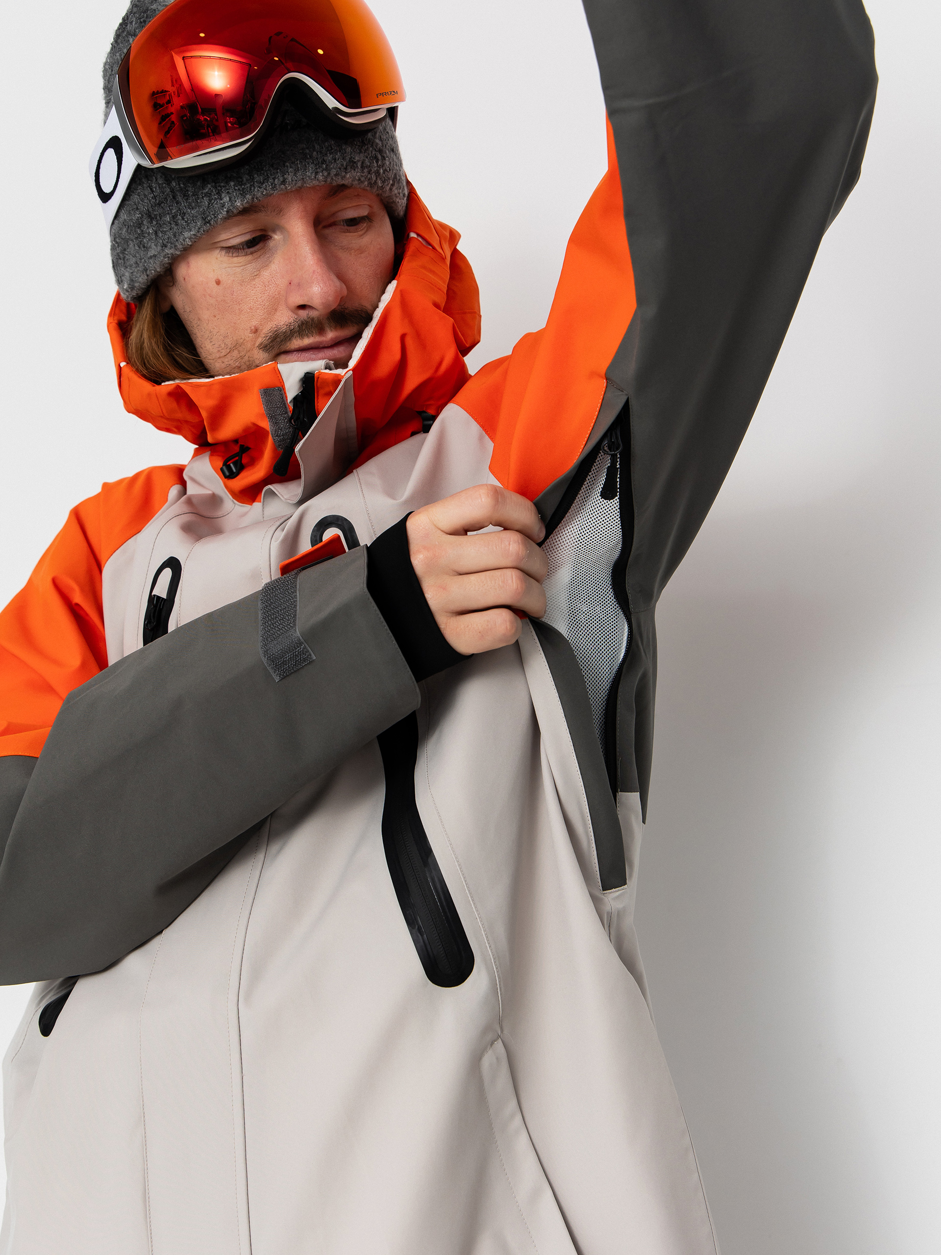 Férfi Snowboard dzseki ThirtyTwo Deep Creek Parka (orange)