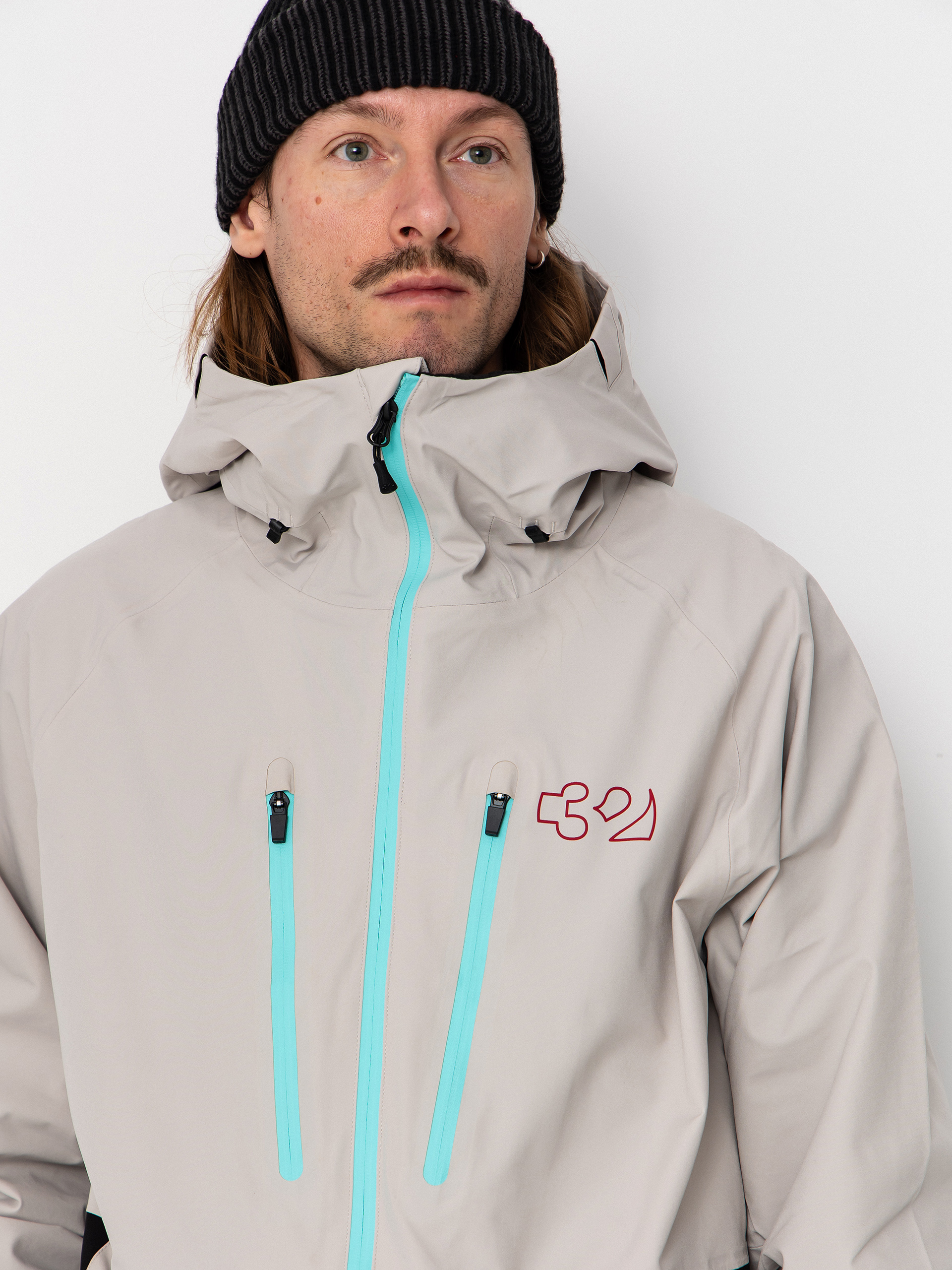 Férfi Snowboard dzseki ThirtyTwo Tm Recycled (cement)