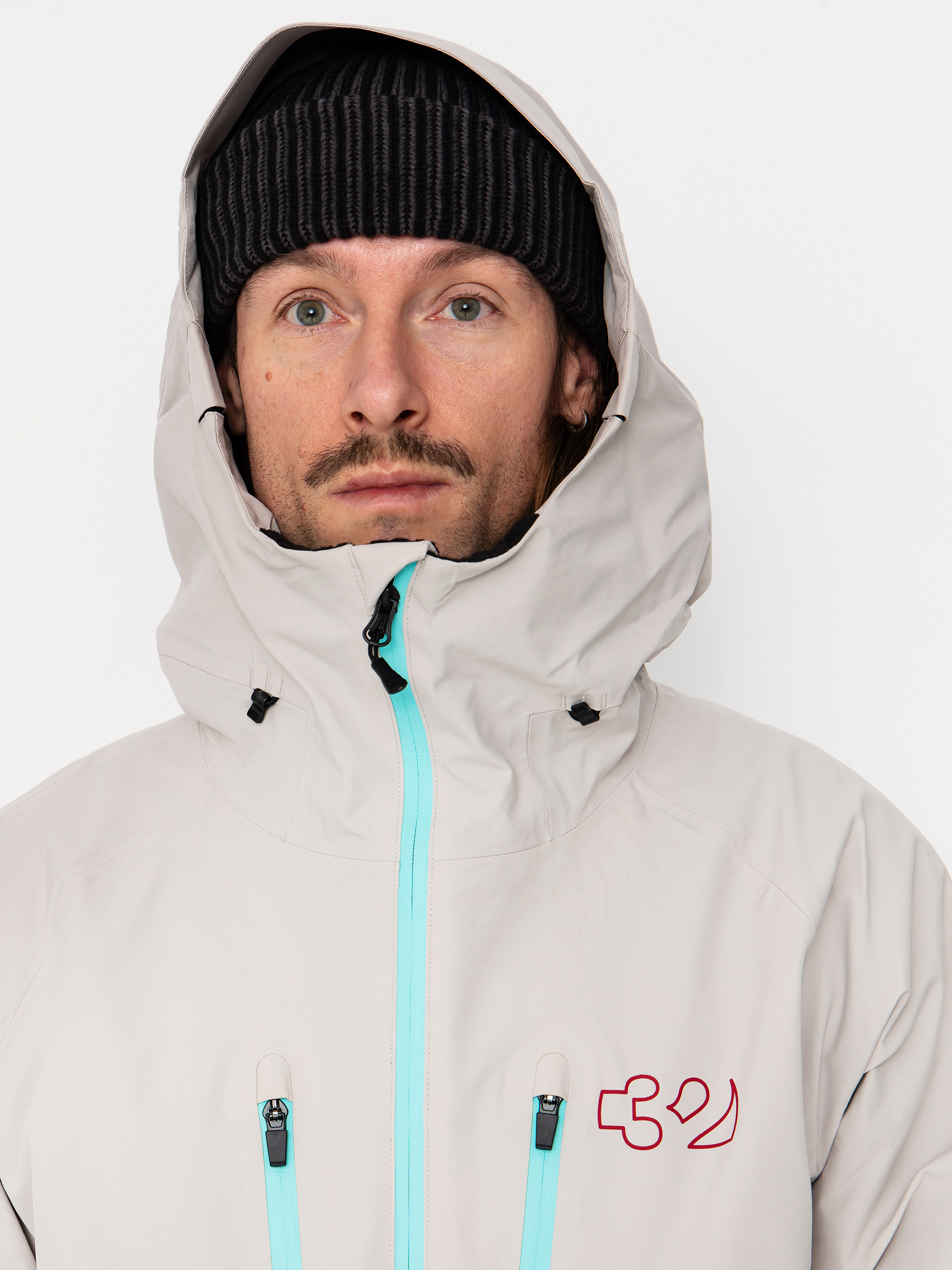 Férfi Snowboard dzseki ThirtyTwo Tm Recycled (cement)