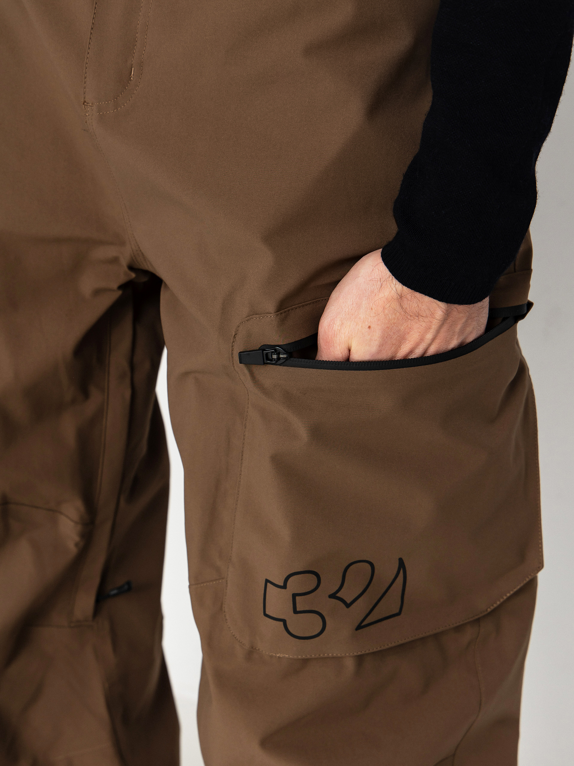 Férfi Snowboard nadrág ThirtyTwo Tm Recycled (tobacco)