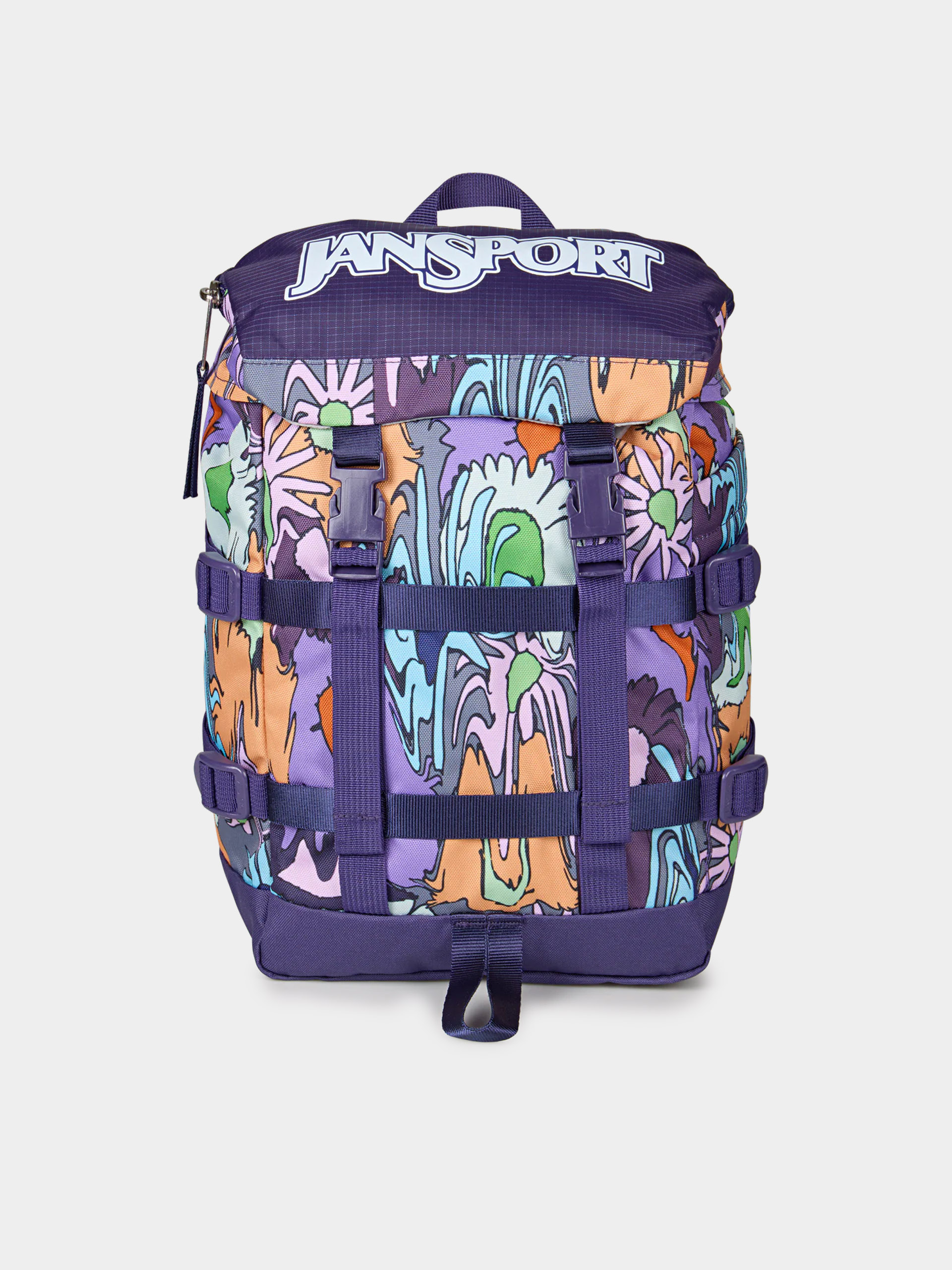 Hu00e1tizsu00e1k JanSport Mini Skip Pack (melted blooms yellow)