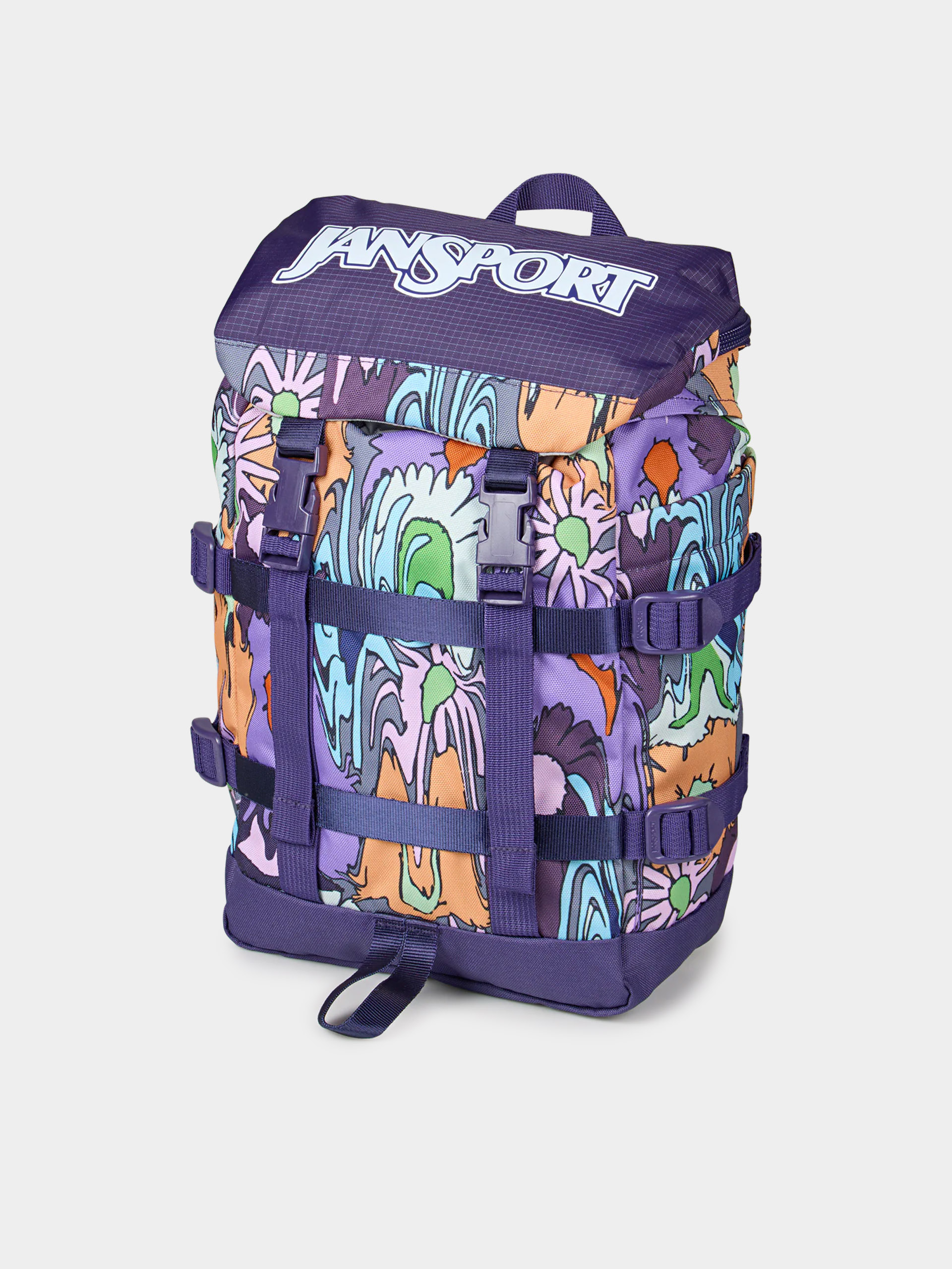 Hátizsák JanSport Mini Skip Pack (melted blooms yellow)