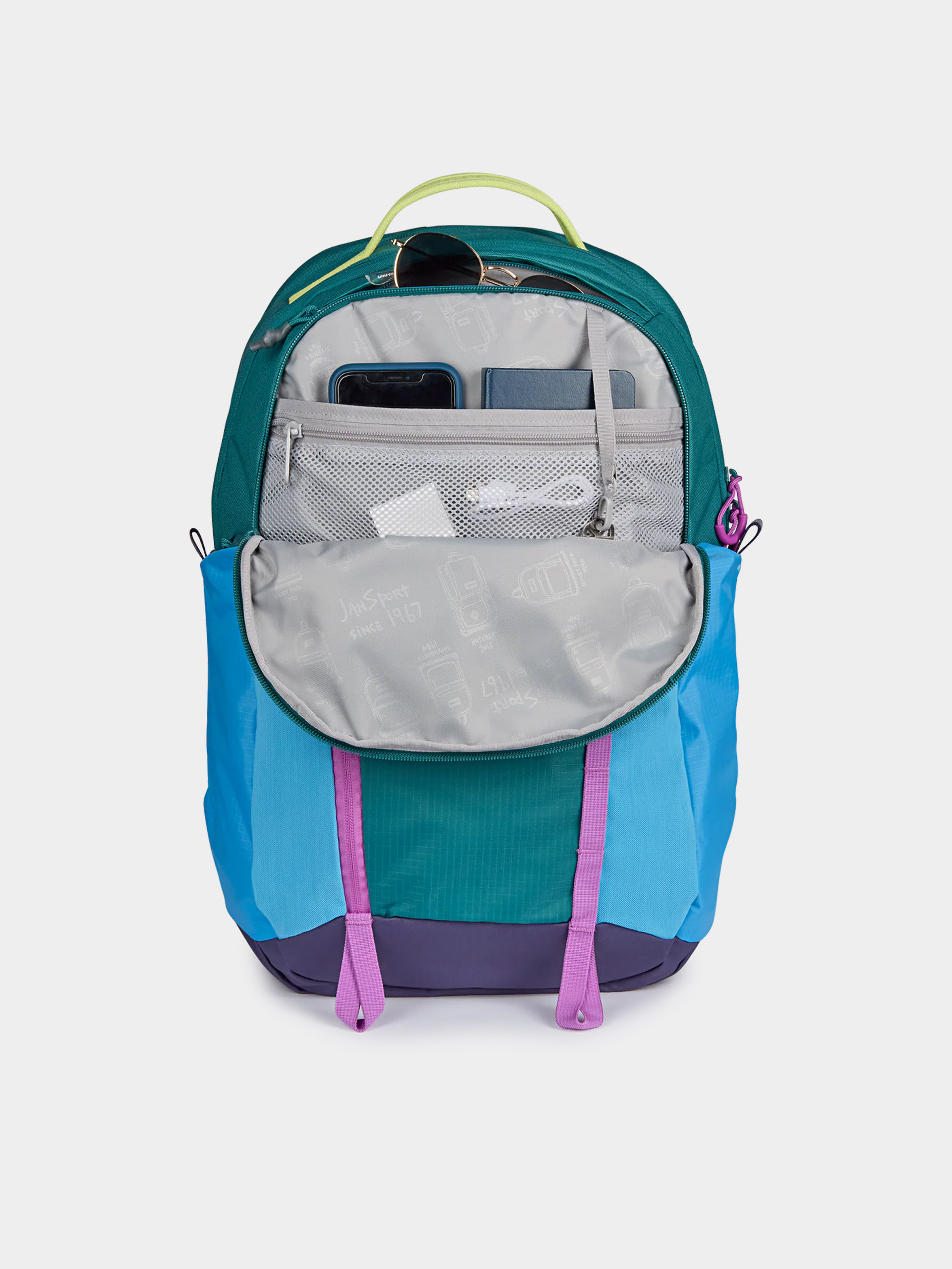 Hátizsák JanSport All Around Medium (emerald pool)