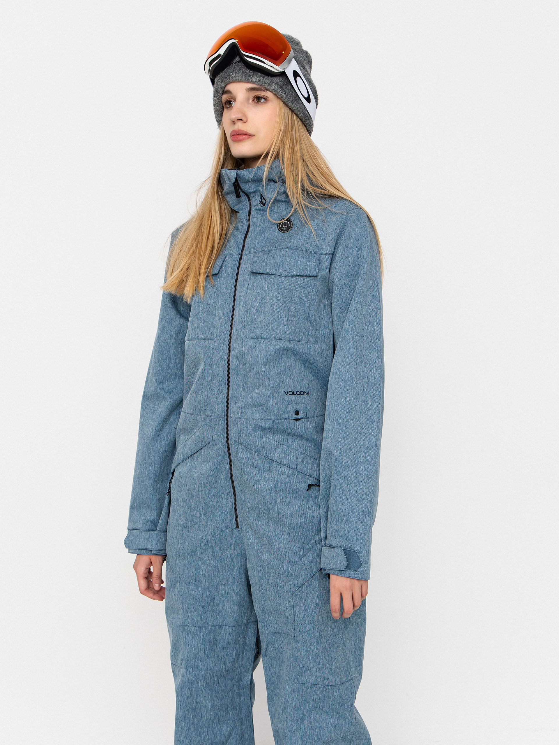 Női Teniszruha Volcom Shiloh Snow Suit (denim)