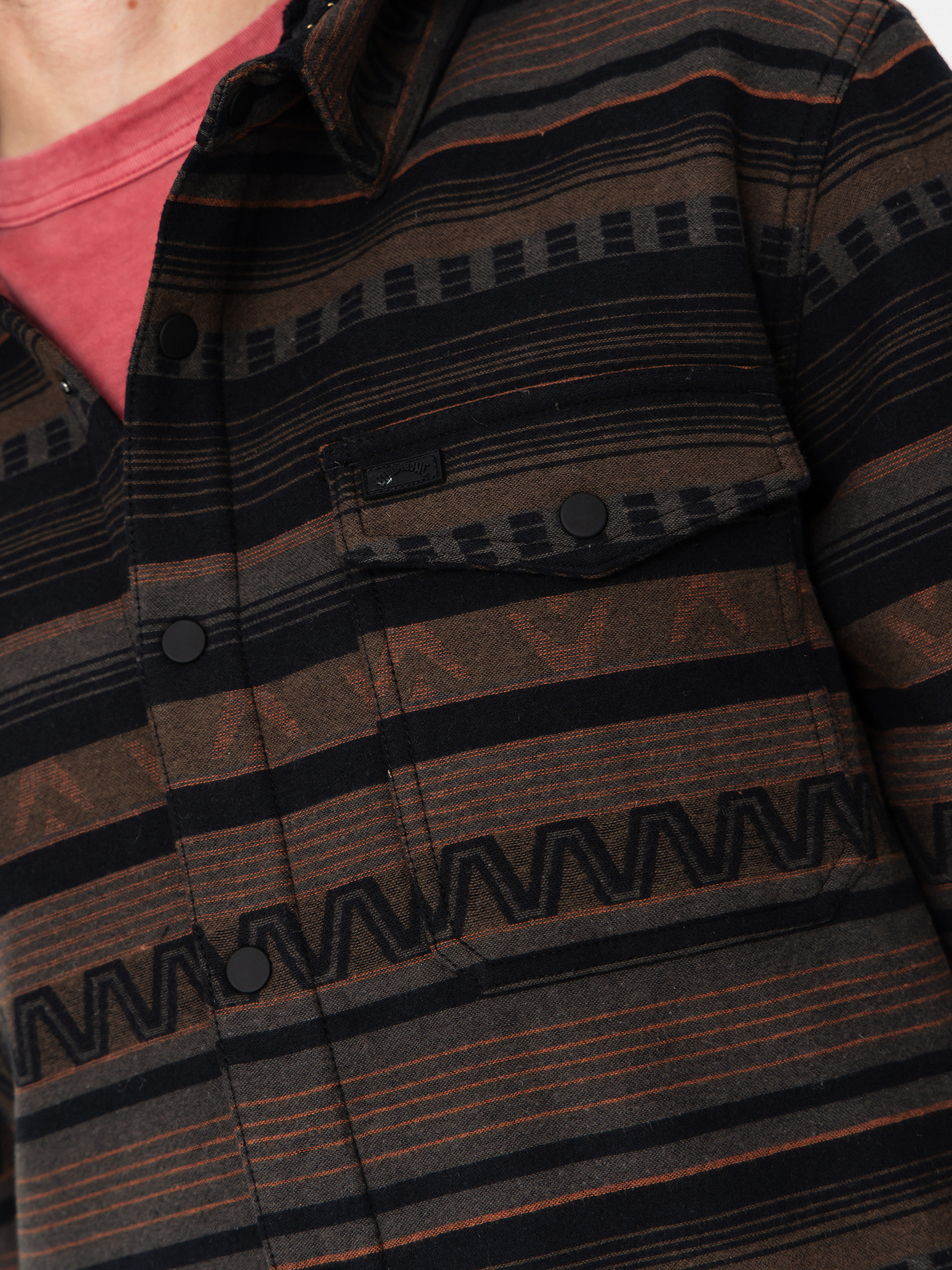 Ing Billabong Furnace Bonded Flannel (black)