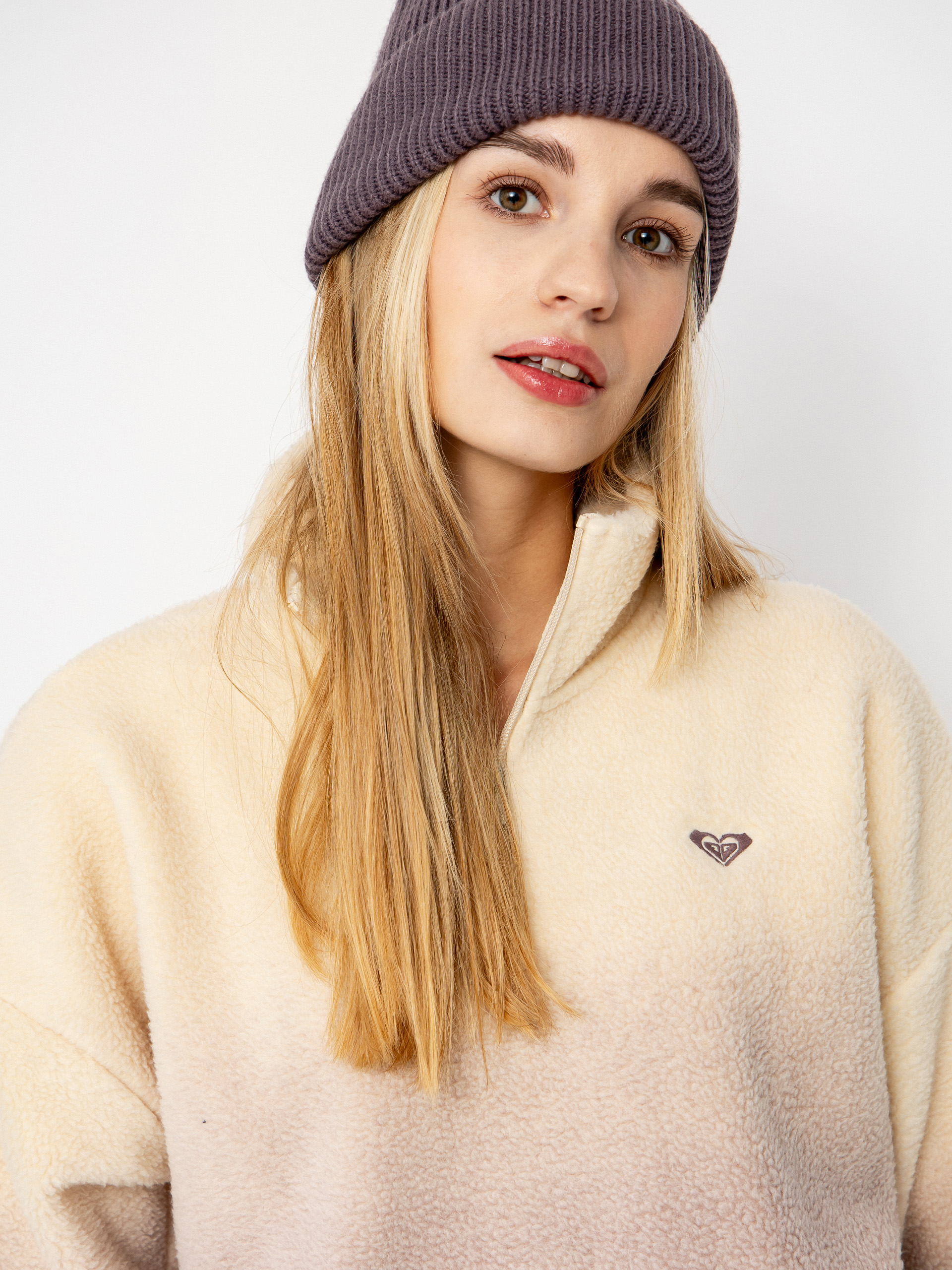 Női Polár pulóver Roxy Live Out Loud Gradient (huckleberry)