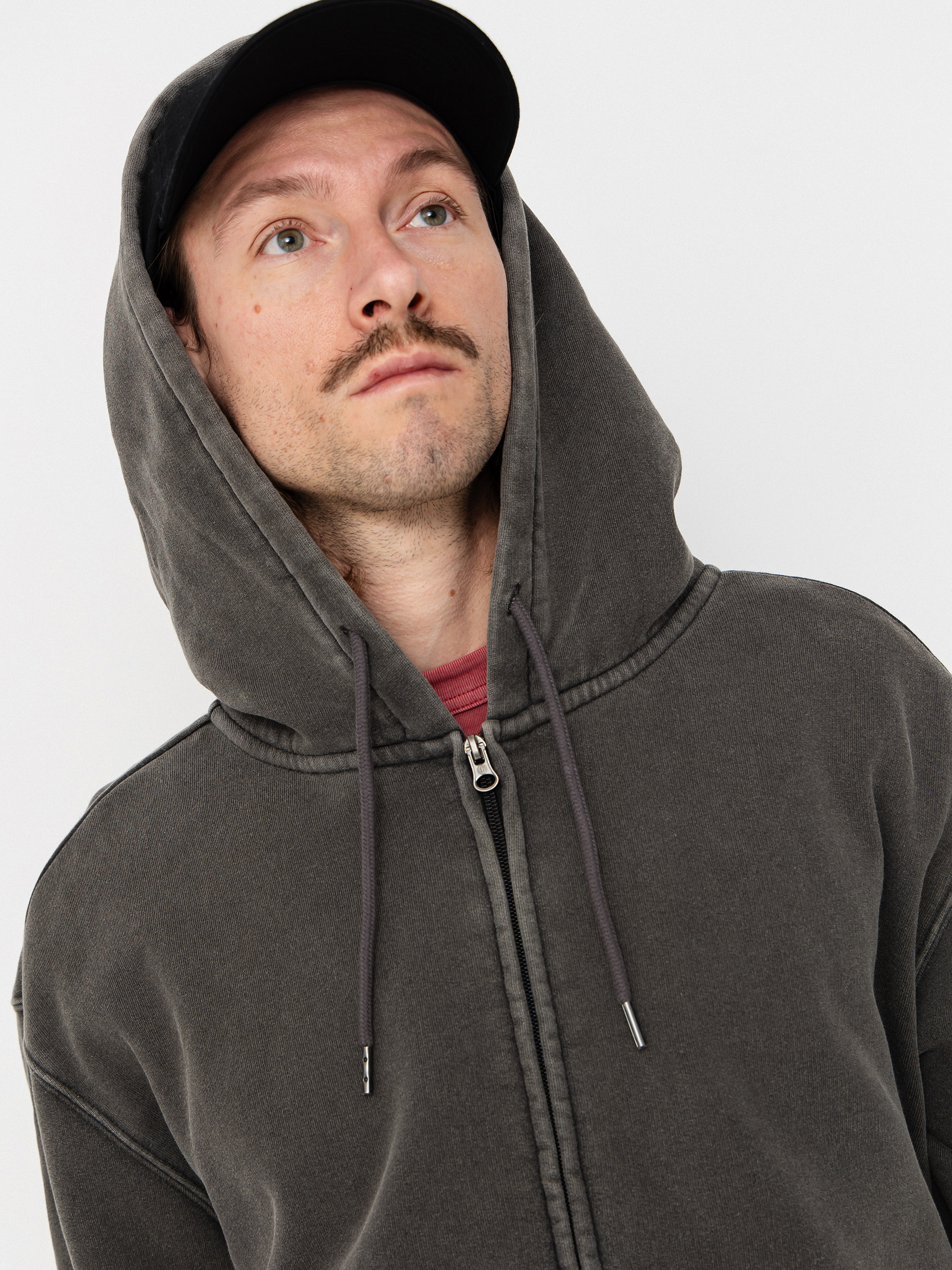 Element Cargo ZHD Kapucnis pulóver (off black)