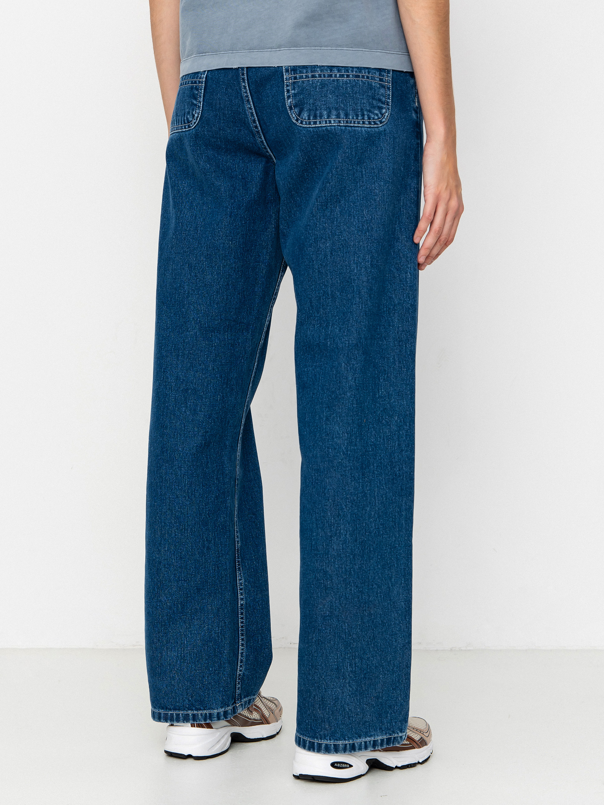 Kisnadrág Carhartt WIP Simple Wmn (blue)
